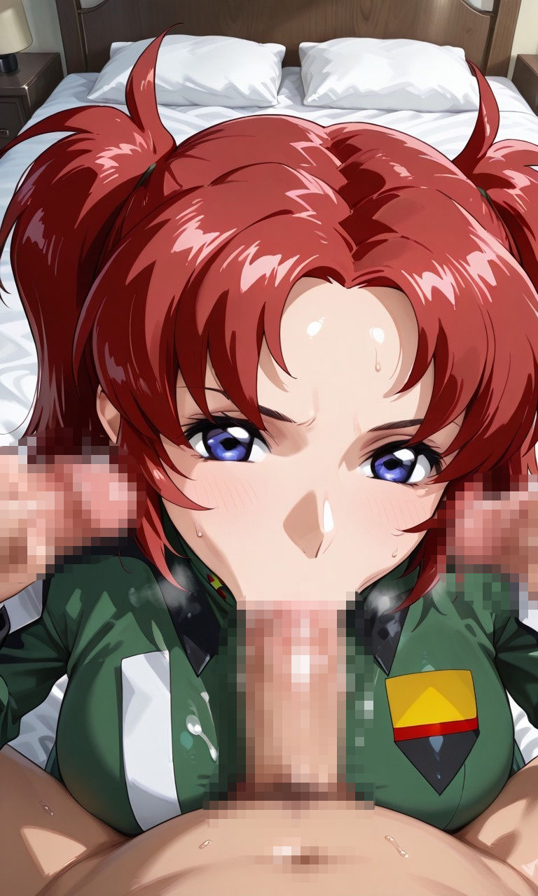 ガン〇ムSEED  フェラチオCG集 サンプル3ページ目
