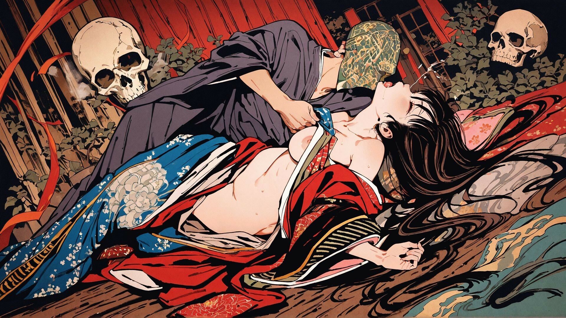 狂骨と乙女 The Mad Bone and the Maiden サンプル2ページ目