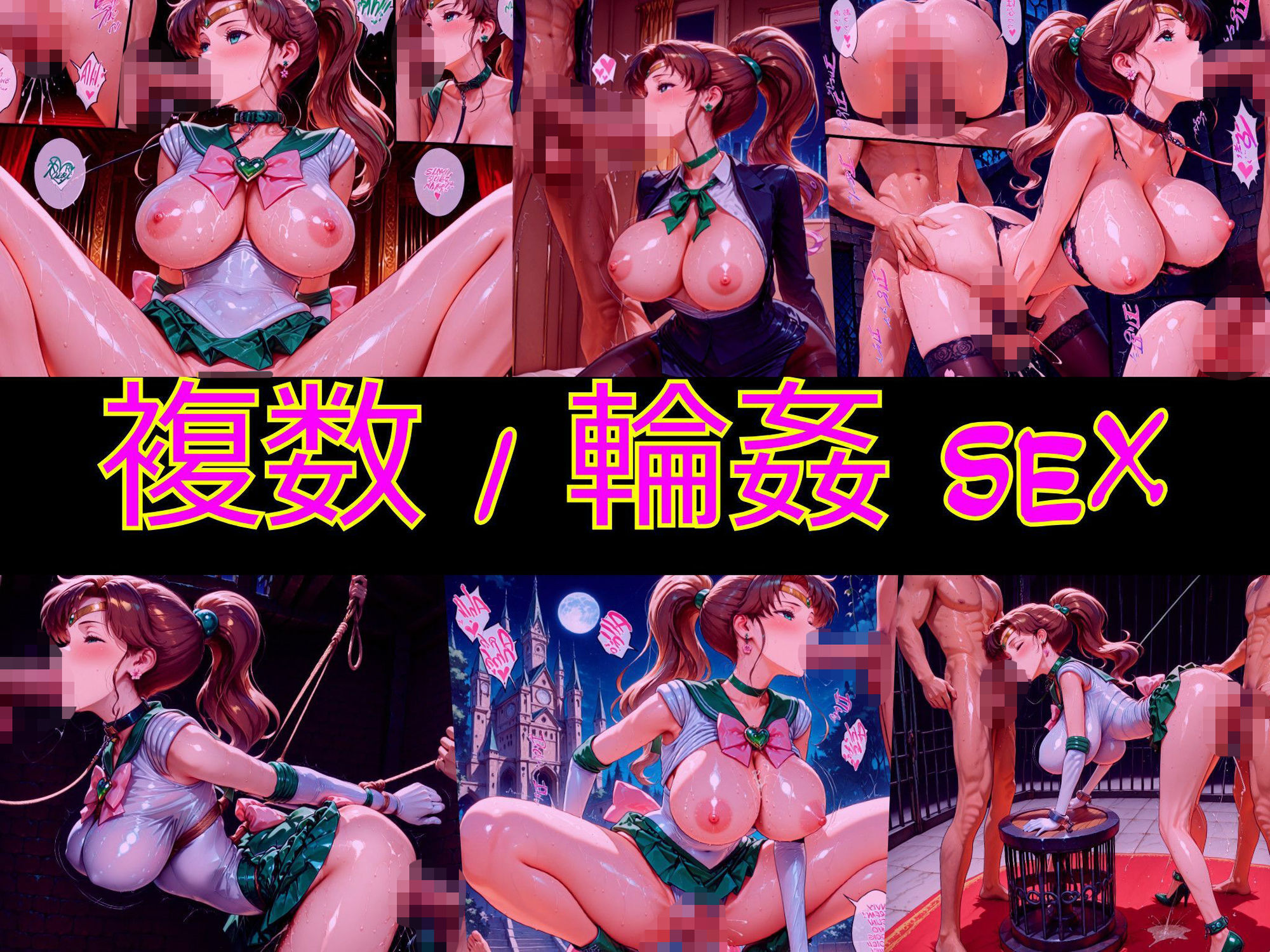 【衣装多種】ジュ〇ター、頼れる乙女の恥辱。鍛え抜かれた肉体が悦びに震え、恥じらいを捨てて媚態を晒す_SEXその他編 サンプル6ページ目