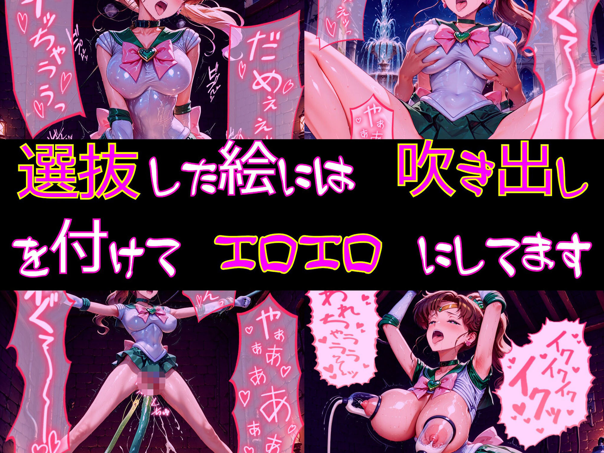 【衣装多種】ジュ〇ター、頼れる乙女の恥辱。鍛え抜かれた肉体が悦びに震え、恥じらいを捨てて媚態を晒す_SEXその他編 サンプル9ページ目