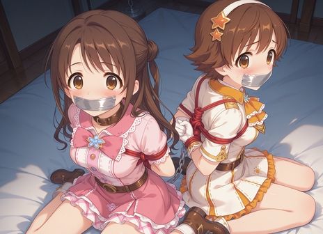 デレステ_卯月と未央が拉致されて淫紋あへあへ悪堕ち編 サンプル4ページ目