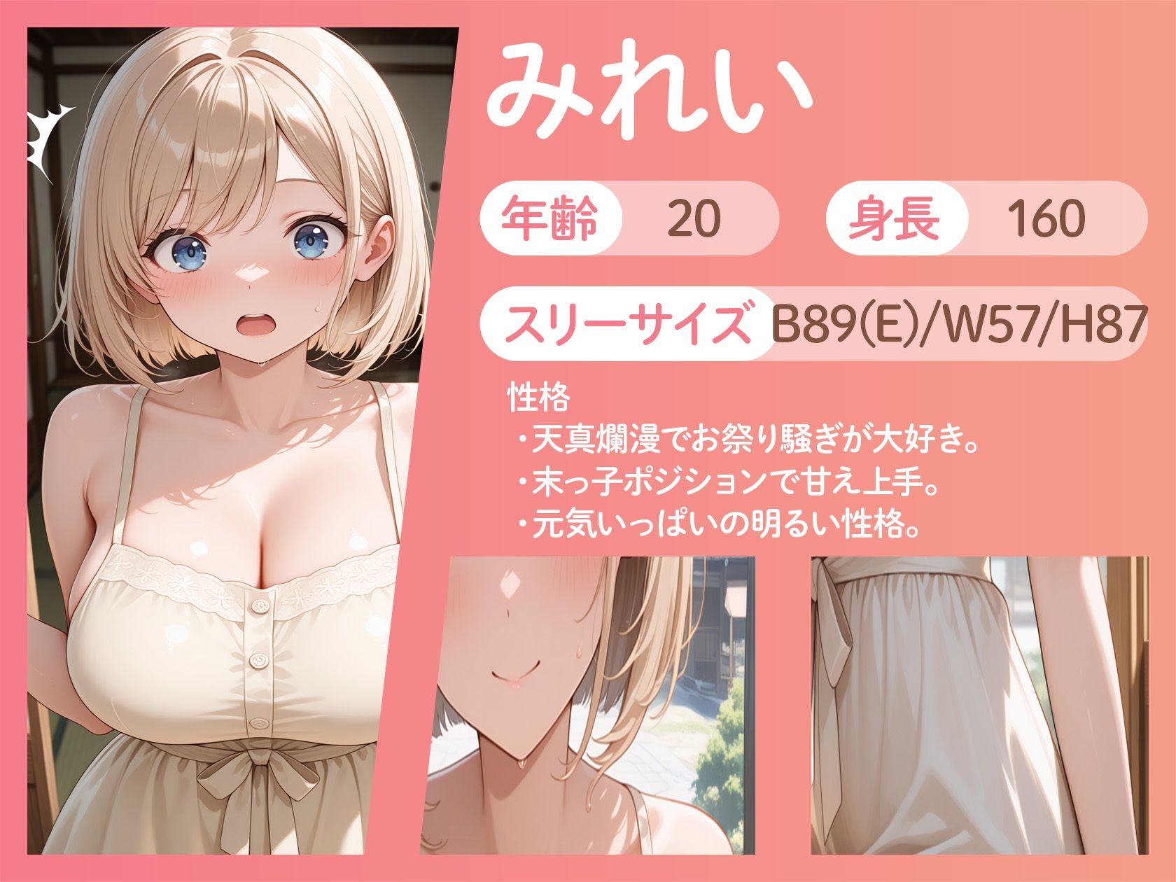 おばあちゃん家で再会したいとこが、もう女になってた件w サンプル2ページ目
