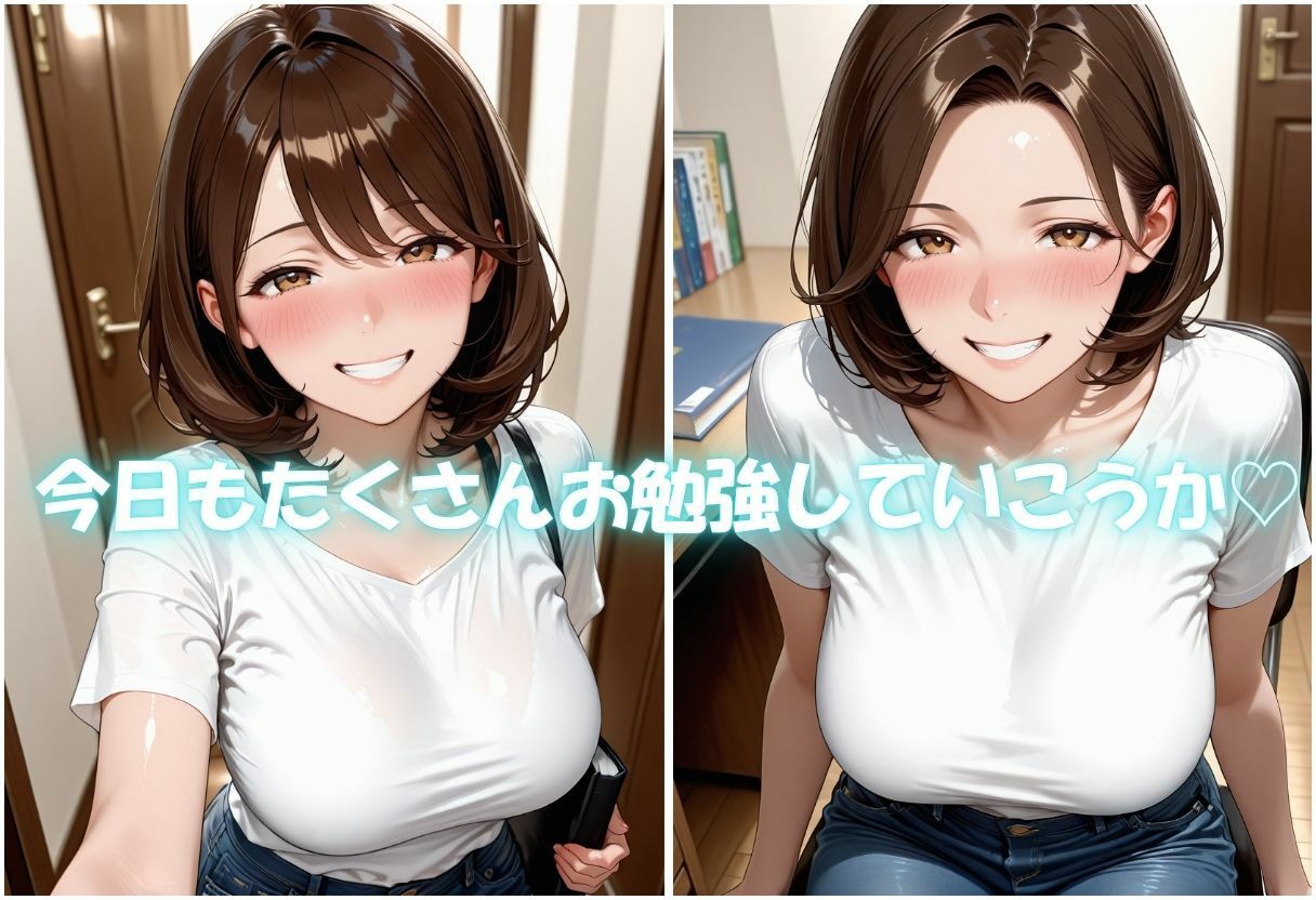 女子大生家庭教師の変態生ハメ授業 Vol.1 サンプル1ページ目