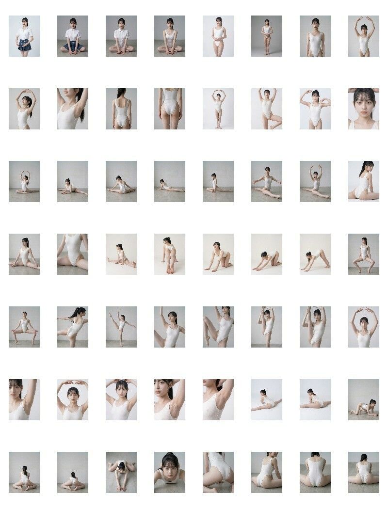【AI生成】写真集No.003 バレエダンサー可憐KAREN サンプル3ページ目