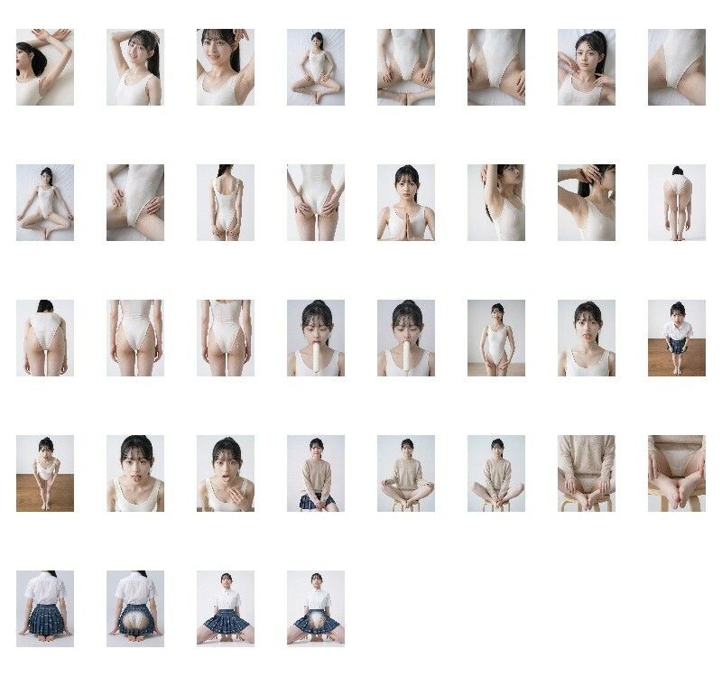 【AI生成】写真集No.003 バレエダンサー可憐KAREN サンプル5ページ目
