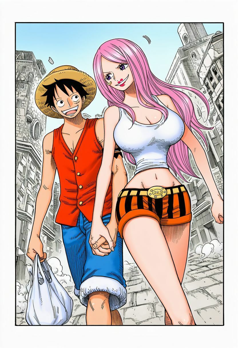 ルフ〇ボニ〇いちゃいちゃ画像集 サンプル2ページ目