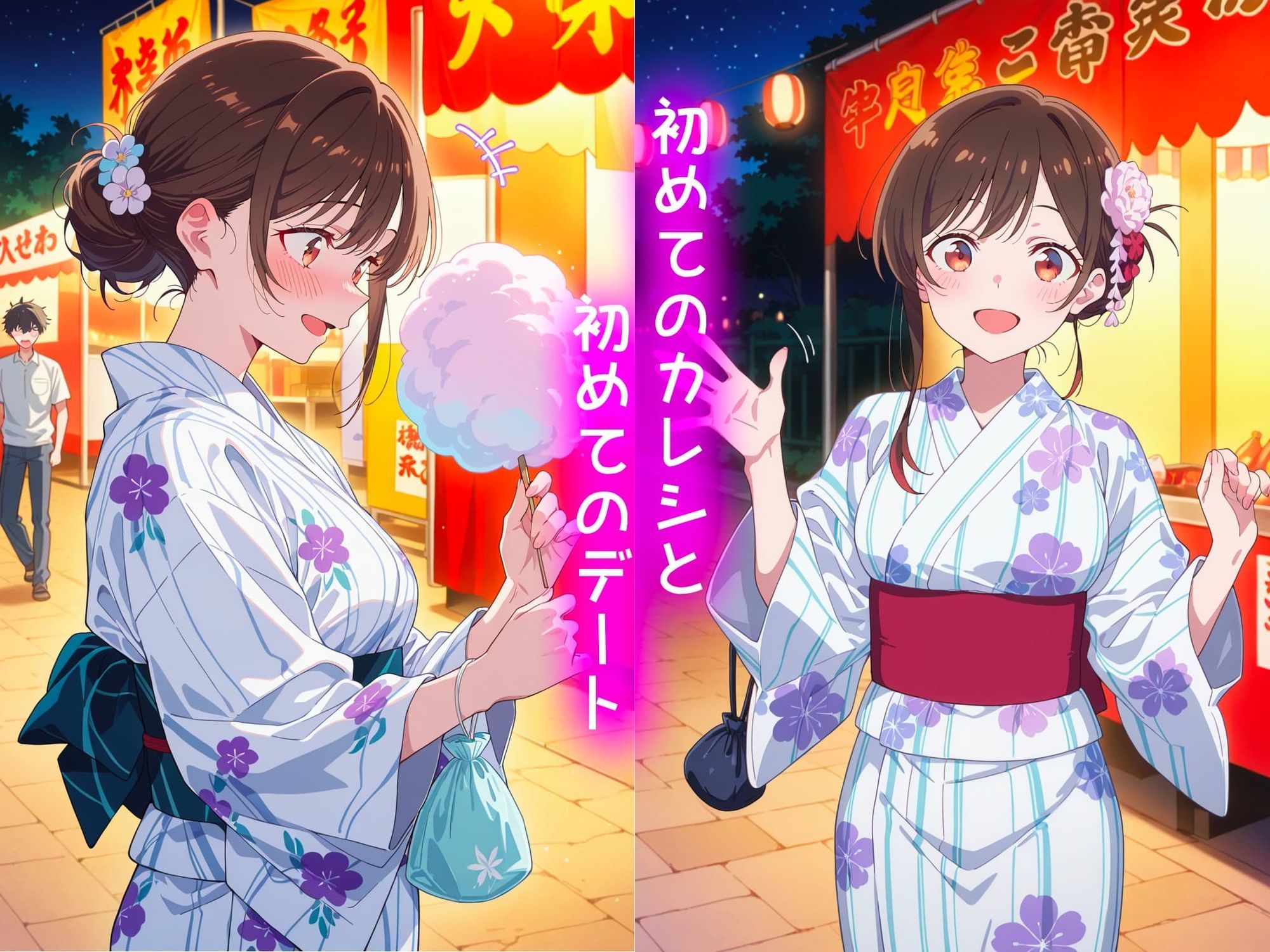 水原千鶴の処女喪失物語〜夏祭り編〜 サンプル1ページ目