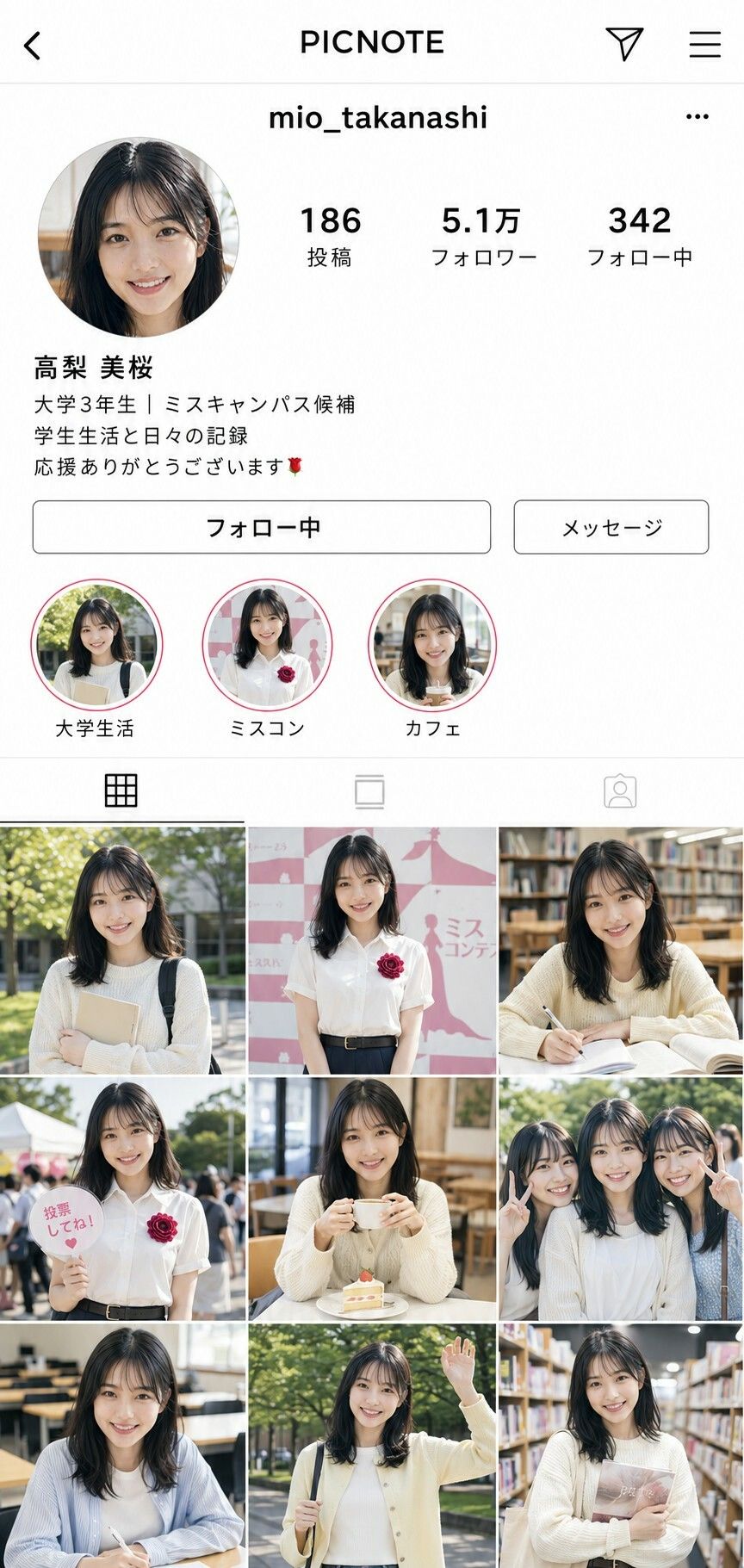 ミスキャンパス候補・高梨美桜 〜逆ギレ催●男に撮られた「5万人には見せられない姿」〜 サンプル2ページ目