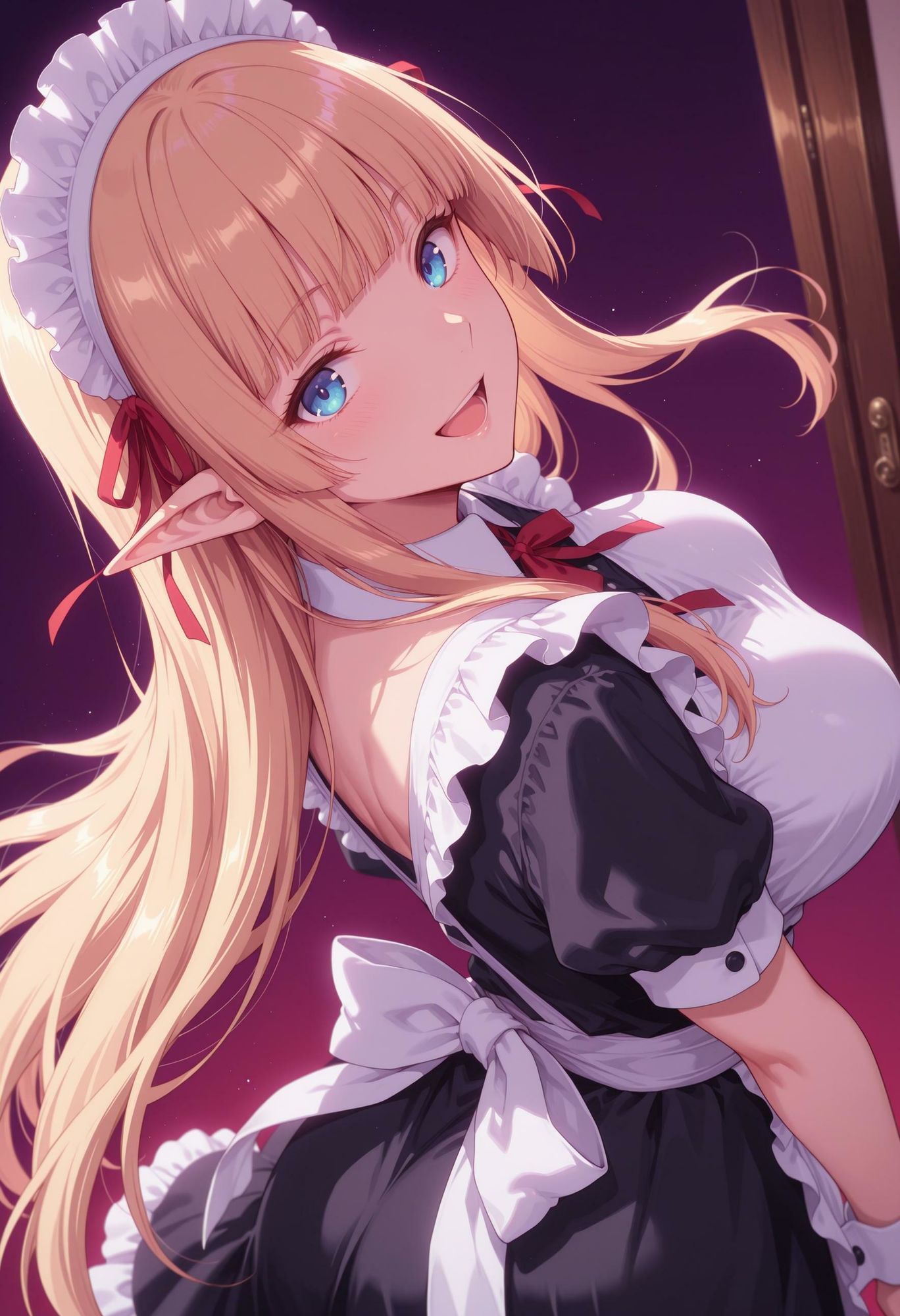 エルフのメイドさんの誘惑8 サンプル1ページ目