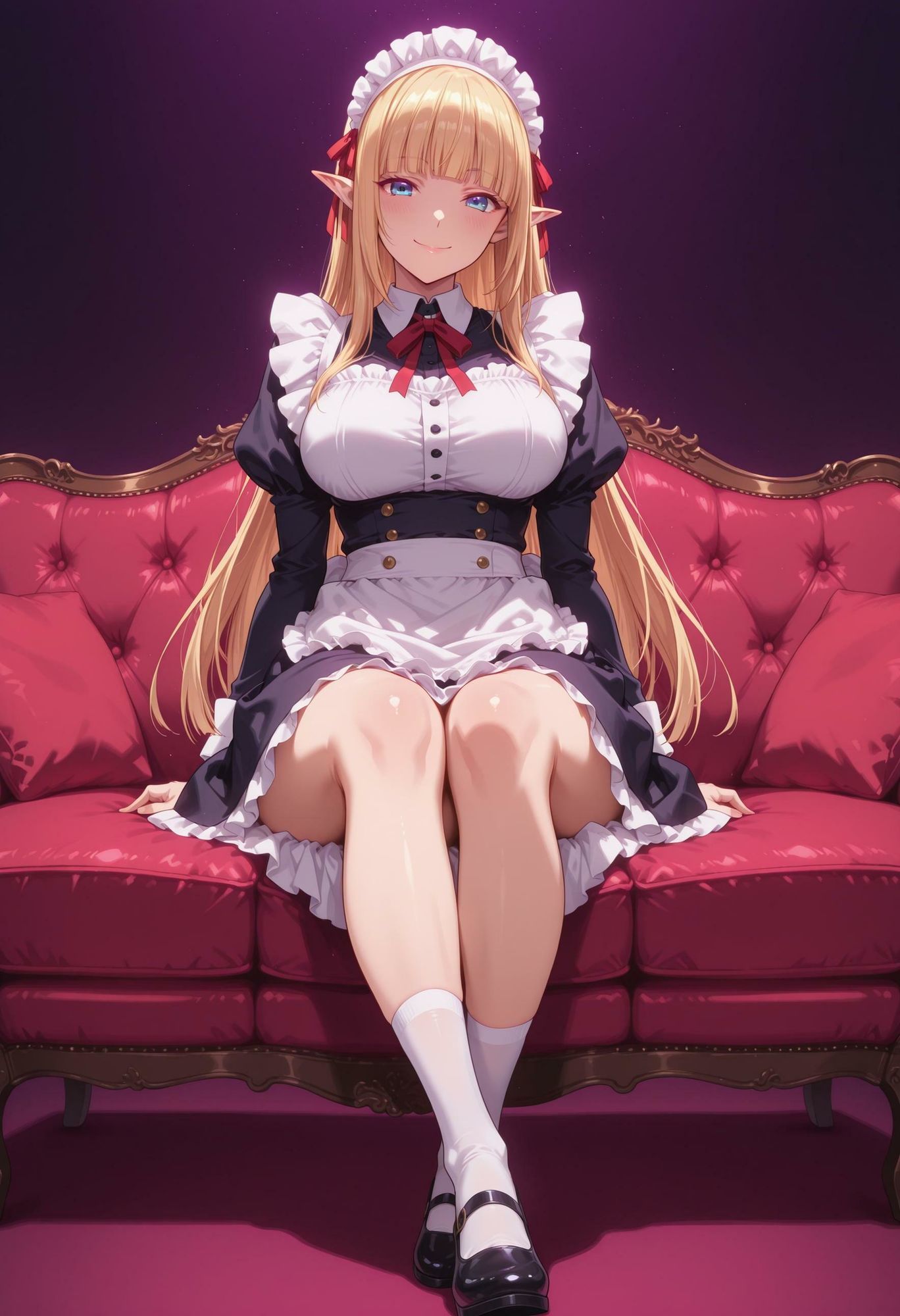 エルフのメイドさんの誘惑8 サンプル2ページ目