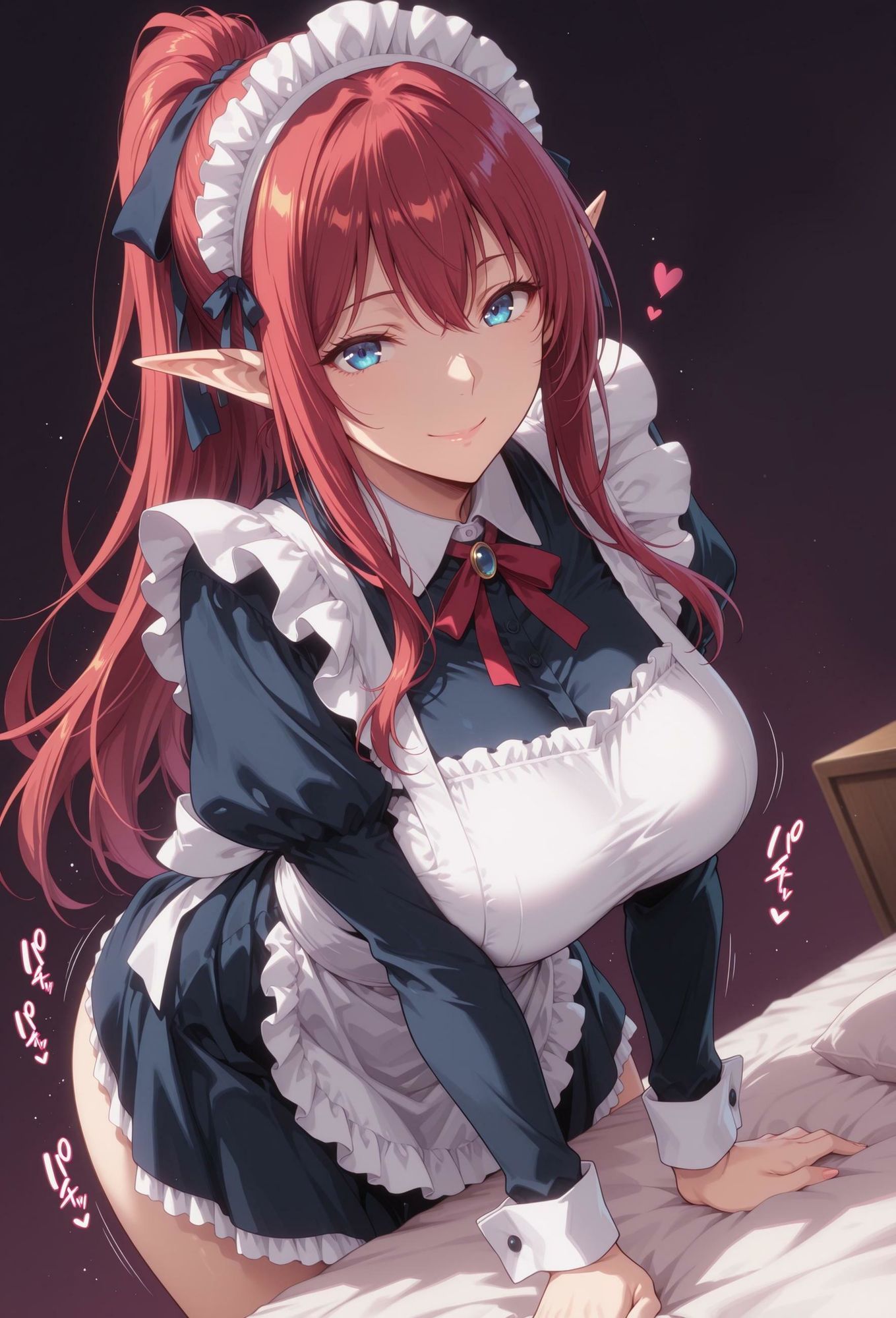 エルフのメイドさんの誘惑9 サンプル1ページ目