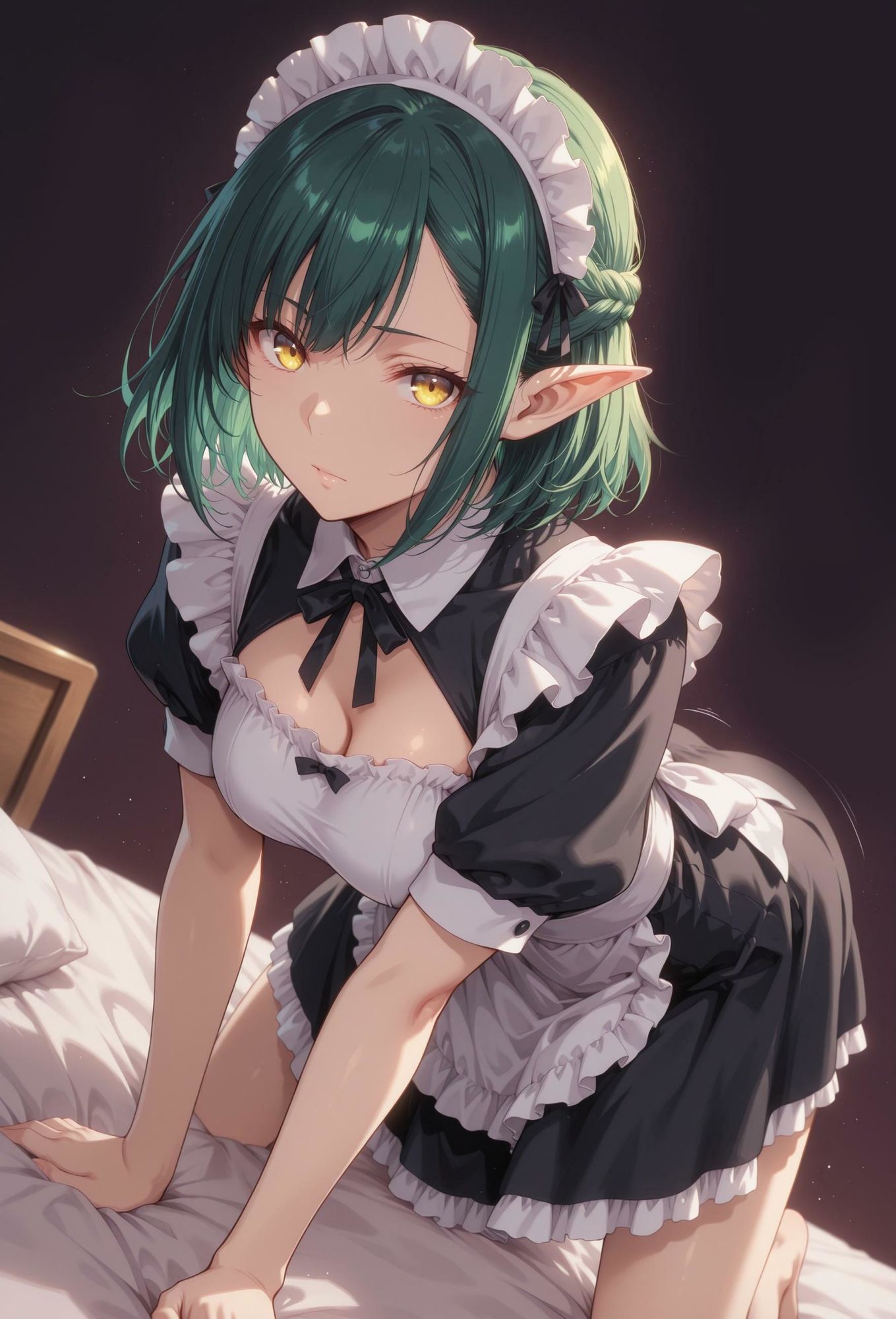 エルフのメイドさんの誘惑9 サンプル7ページ目