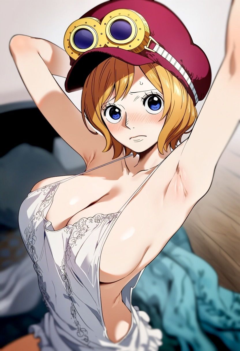 【ワキフェチ】ONEPIECE_ヒロイン9人_ばんざい＆恥じらいグラビア画集 サンプル8ページ目