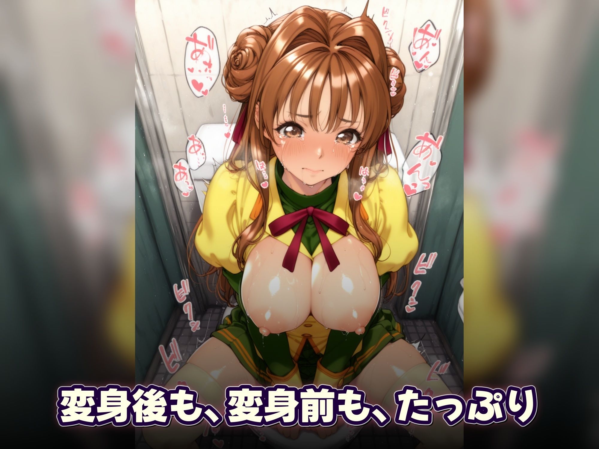 怪盗じゃん！？神風は吹かず捕らえられたヒロイン 美女怪盗、変身前も変身後も――全500枚の陥落記録。 サンプル6ページ目