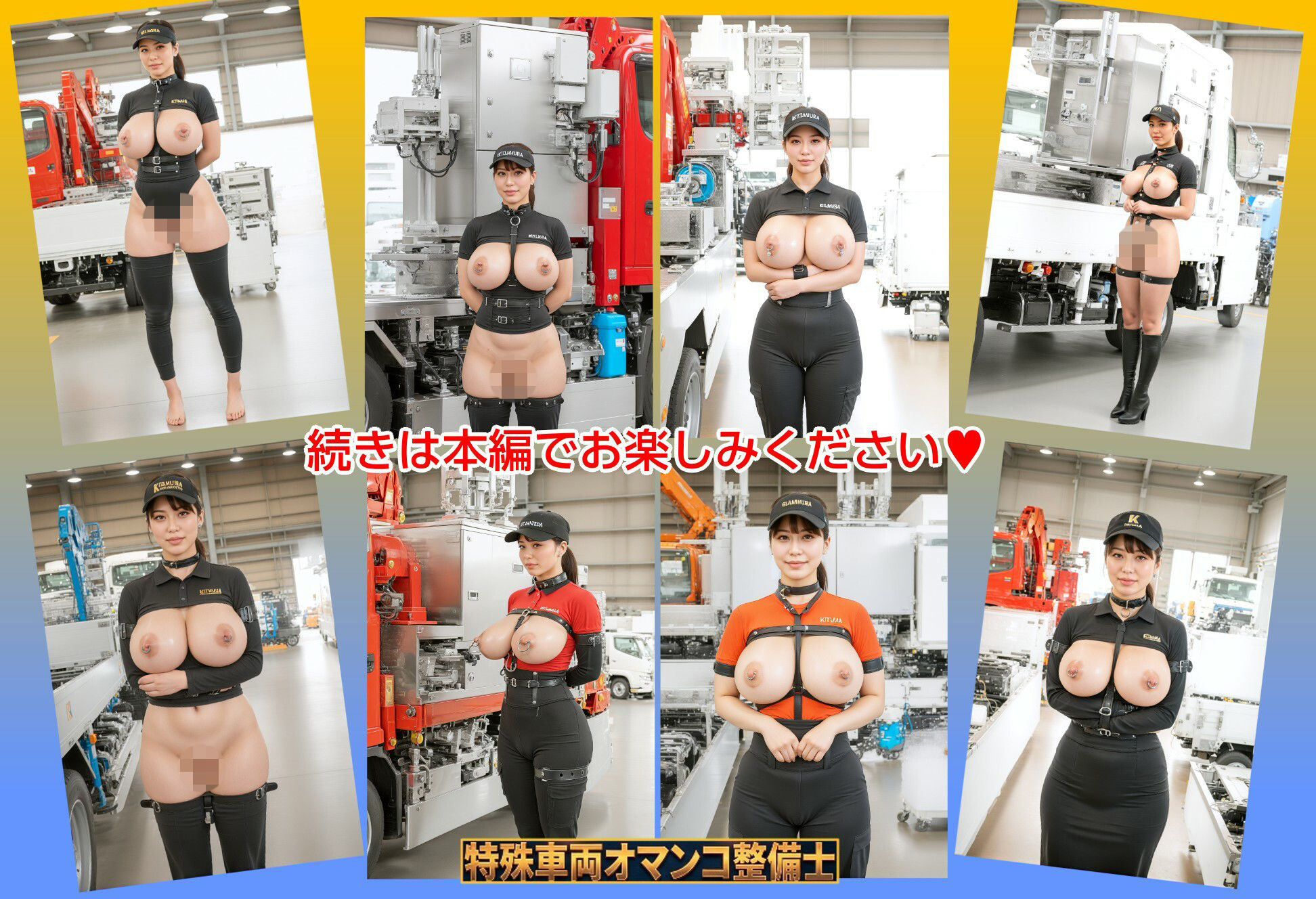 特殊車両オマンコ整備士 サンプル10ページ目