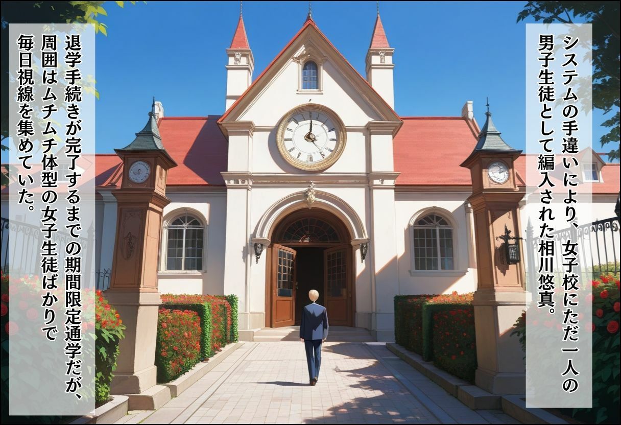 間違って女子校に入学したらムチムチ女子校生に毎日中出しを要求される学園生活〜放課後甘々Wヒロイン編〜 サンプル1ページ目
