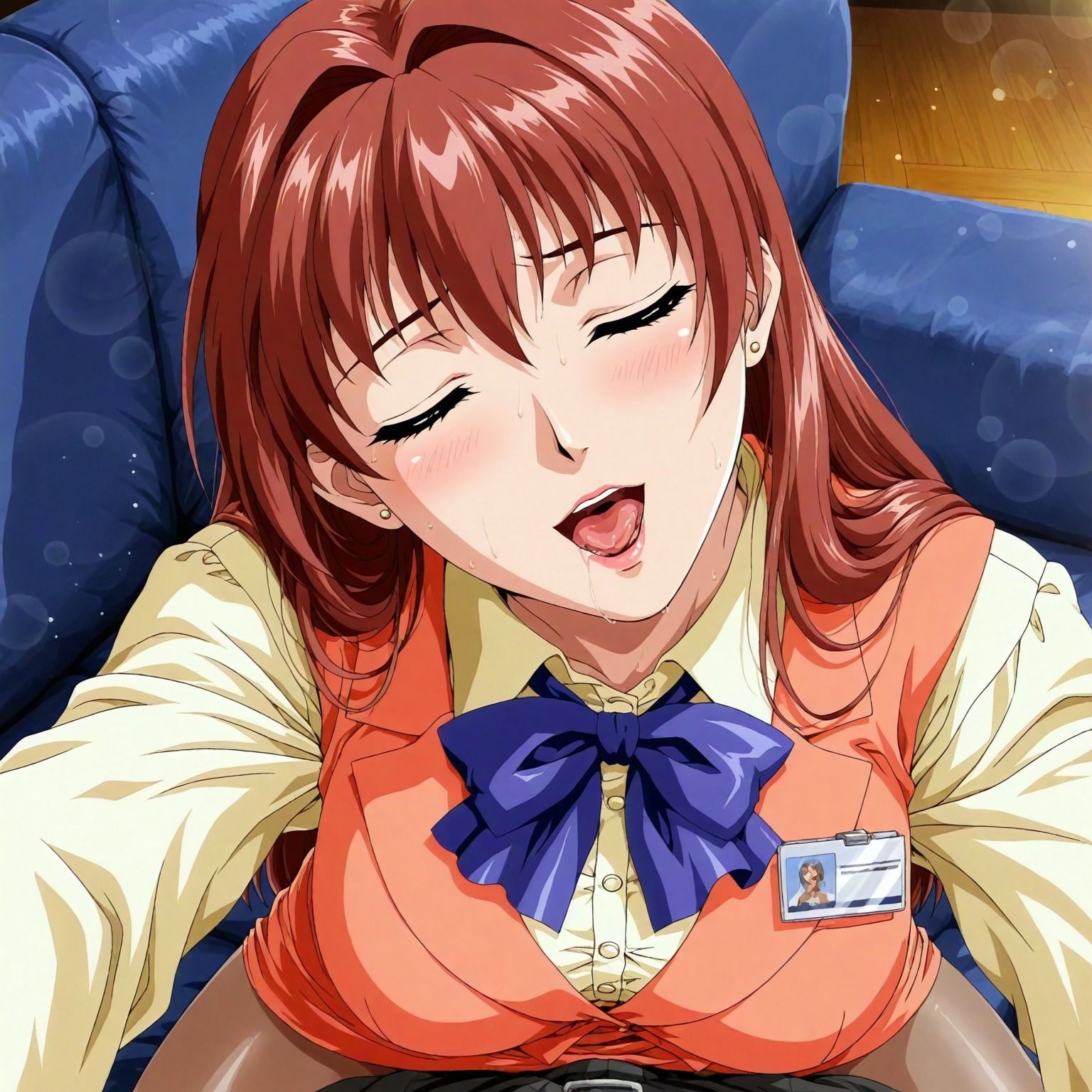 Lingeries ランジェリーズ（麻〇玲奈と夜のオフィスでイチャラブ編） サンプル4ページ目