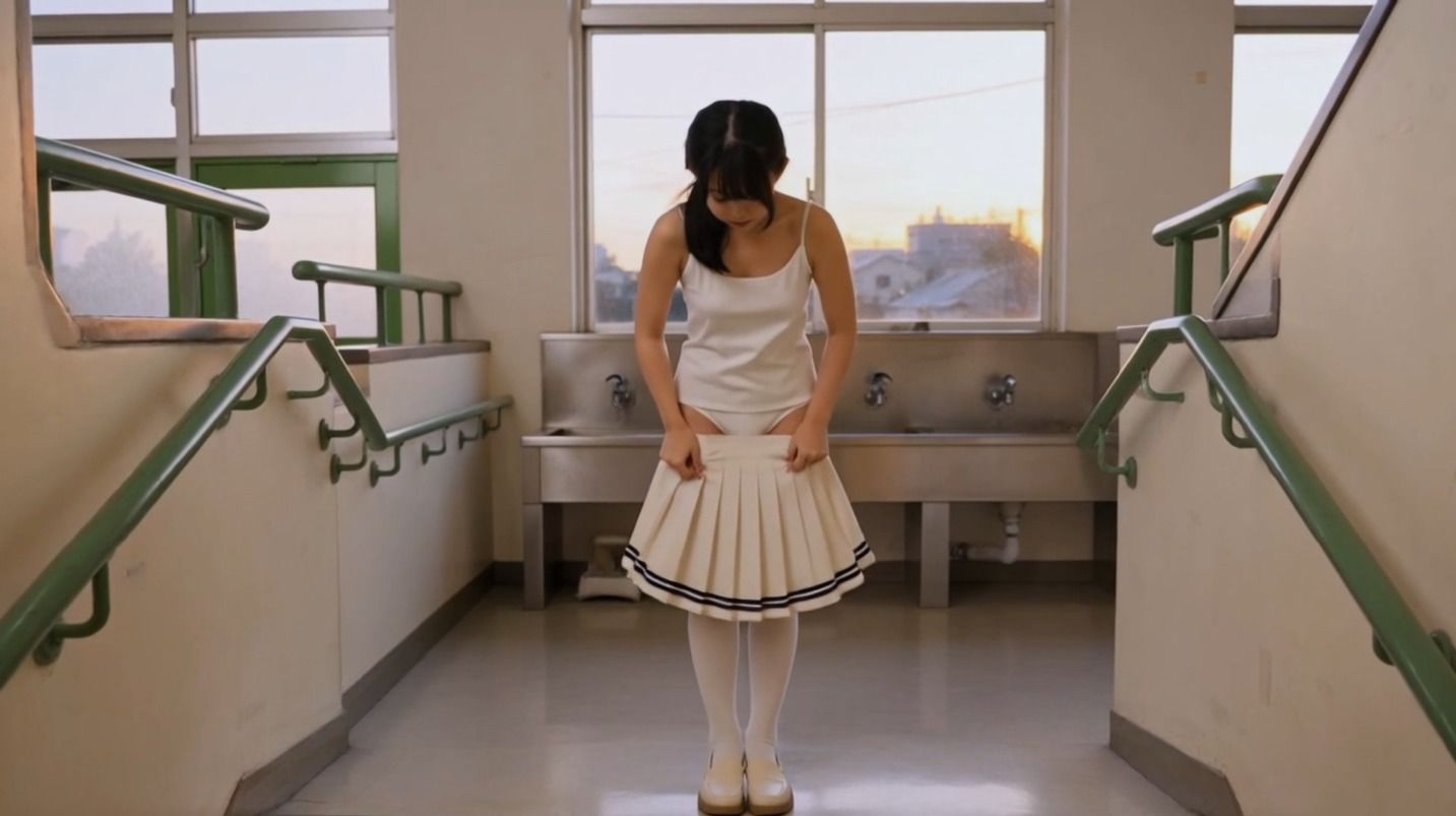 露出女子〇生の冒険5「移動教室編」初めての手紙 サンプル2ページ目
