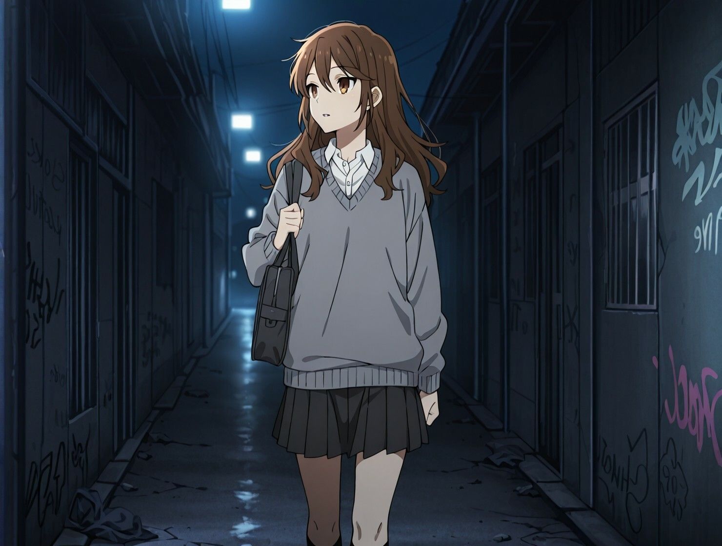 路地裏に呼び出したのは、愛する彼じゃなかった。 サンプル2ページ目