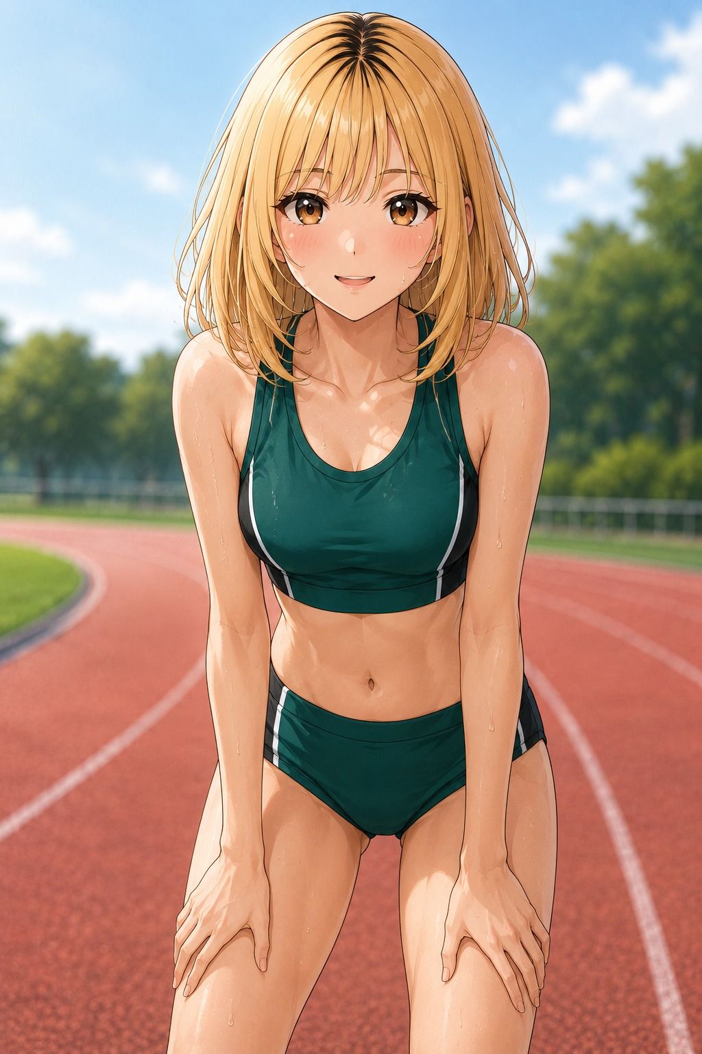 【CG】女子陸上部新入部員ヌード写真集  Vol.1 サンプル3ページ目