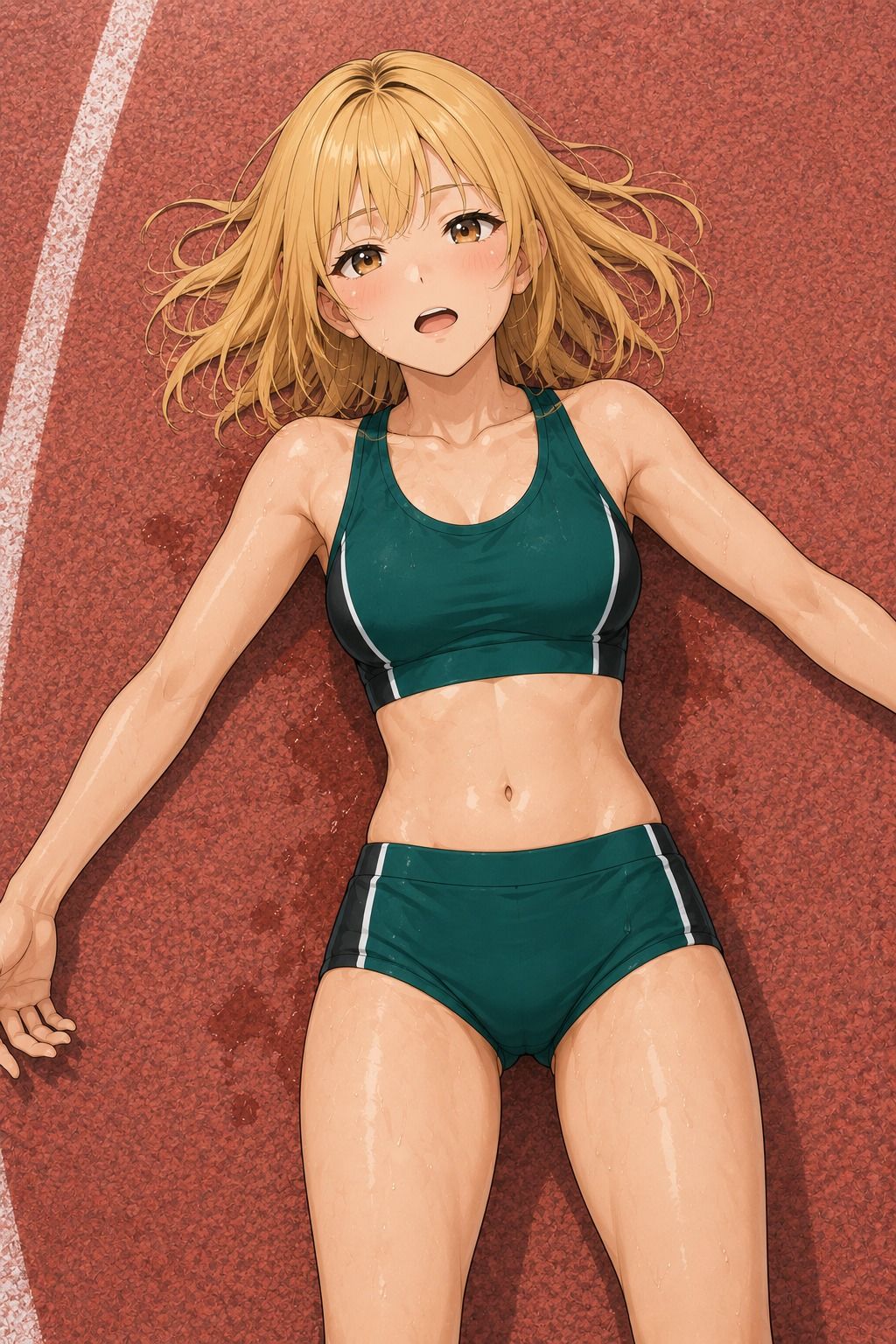【CG】女子陸上部新入部員ヌード写真集  Vol.1 サンプル5ページ目