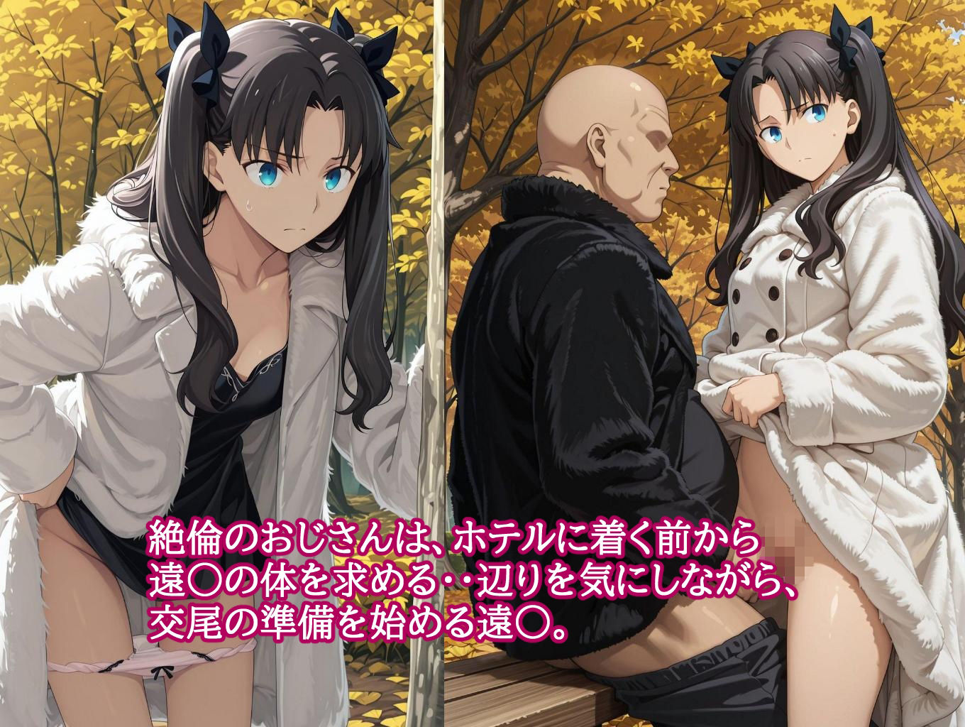 おじさんと交尾旅行 遠〇凛 サンプル2ページ目