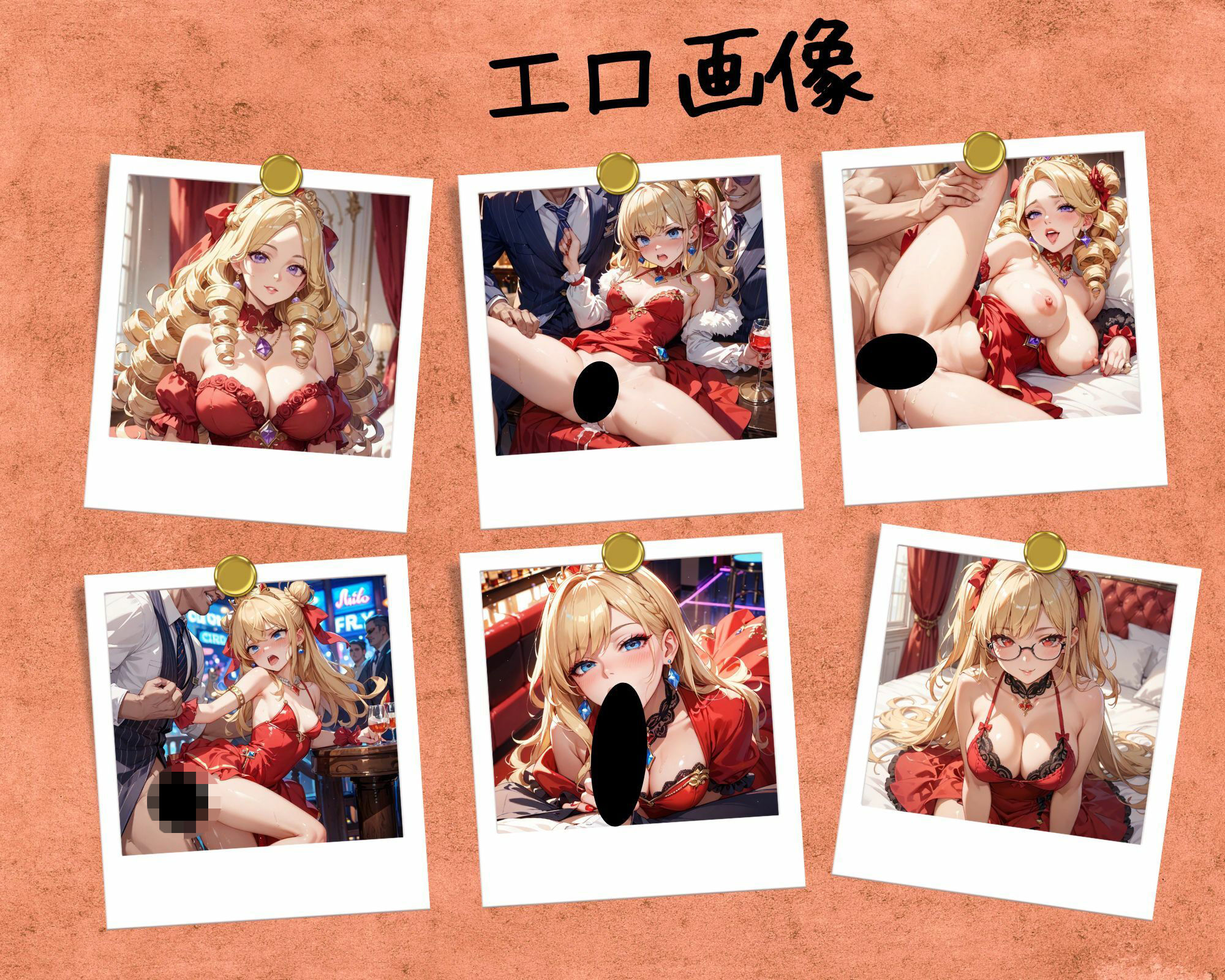 【エロ画像】  ハレンチ王女様たち サンプル2ページ目