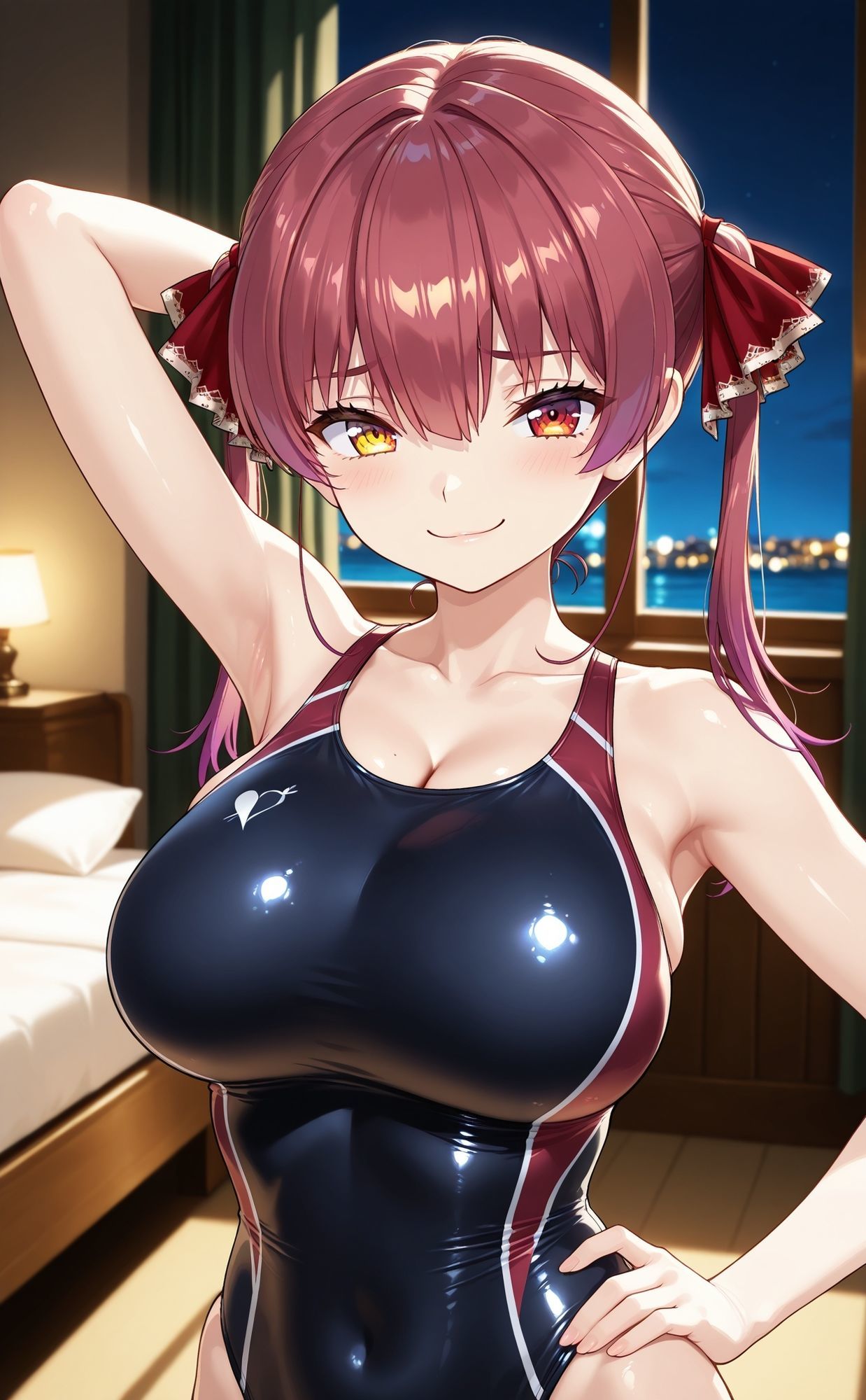 競泳水着部  宝◯マ◯ン編 サンプル1ページ目