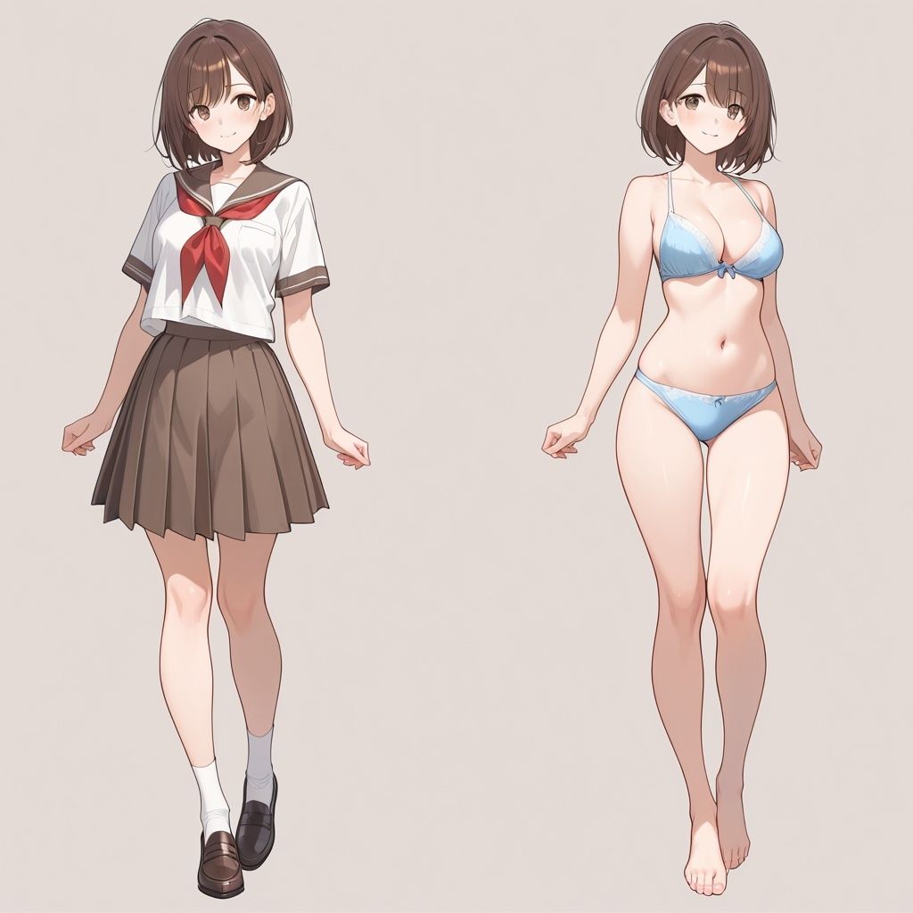 セーラー服のあの子は、下着姿が一番かわいい。 サンプル3ページ目