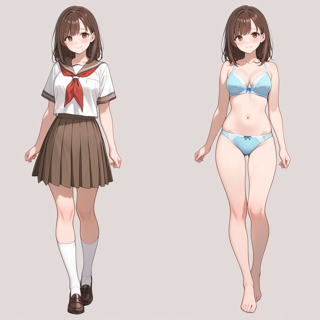 セーラー服のあの子は、下着姿が一番かわいい。 サンプル4ページ目