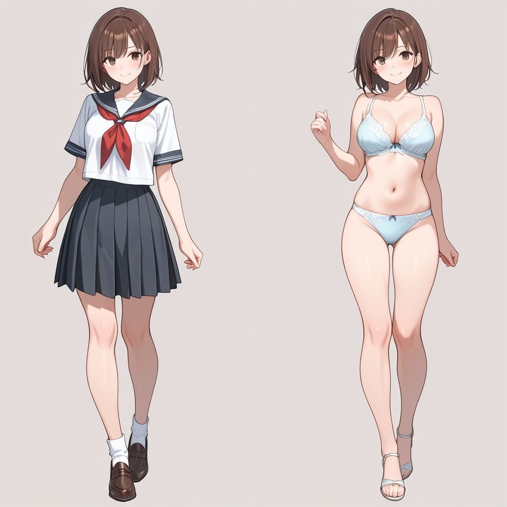 セーラー服のあの子は、下着姿が一番かわいい。 サンプル5ページ目