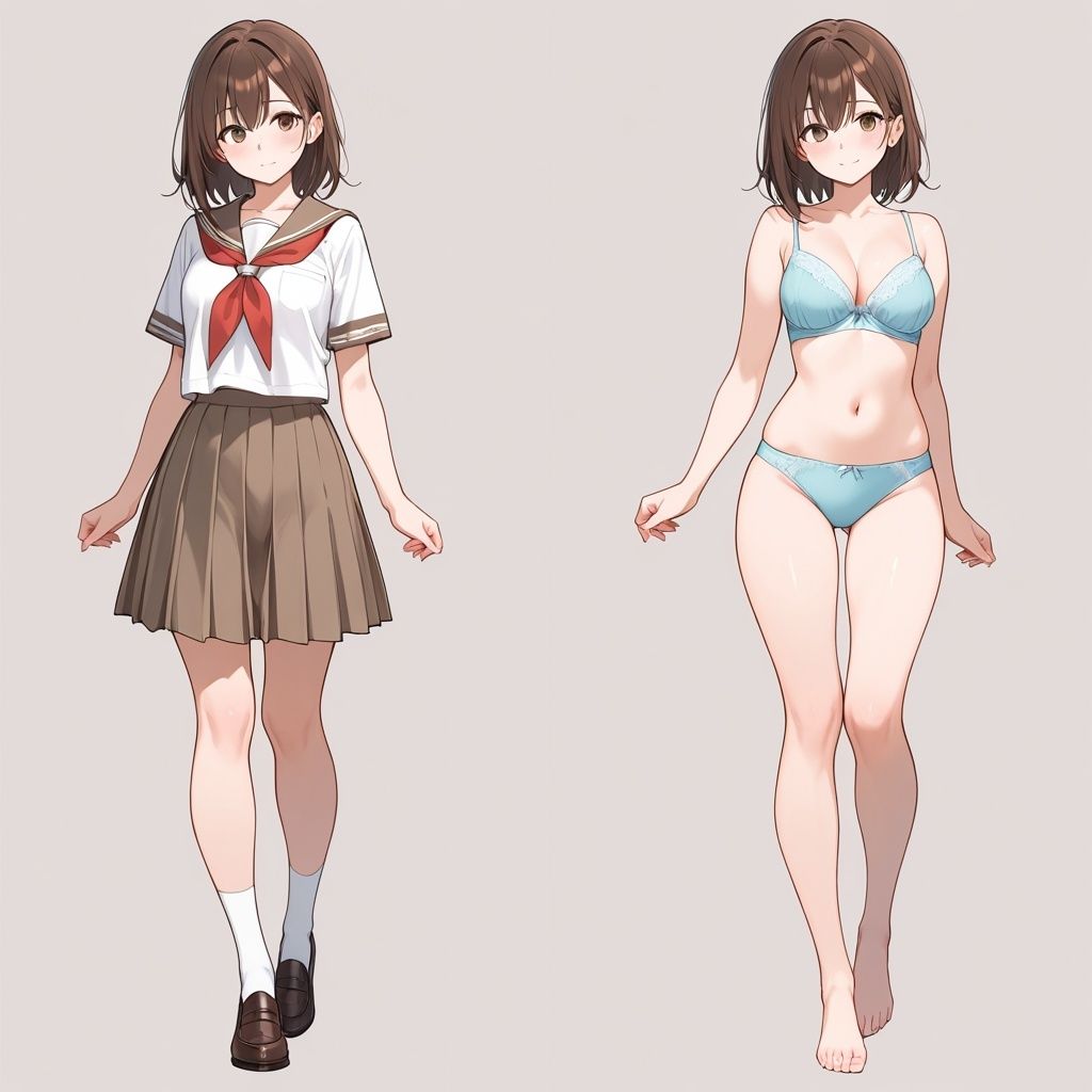 セーラー服のあの子は、下着姿が一番かわいい。 サンプル6ページ目