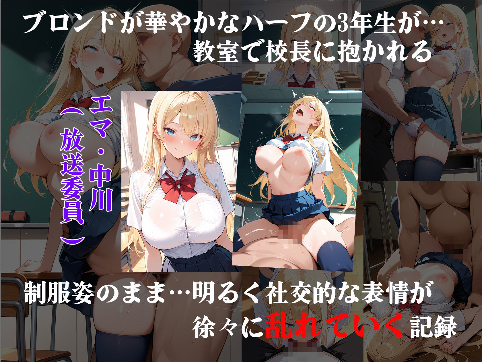 禁断の学園アルバム（体育祭 ブルマ編） 〜名門校長が隠し持っていた1000人超の女子校生淫行記録〜 サンプル6ページ目