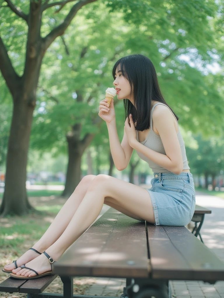 夏服と水着のファッションブック サンプル2ページ目