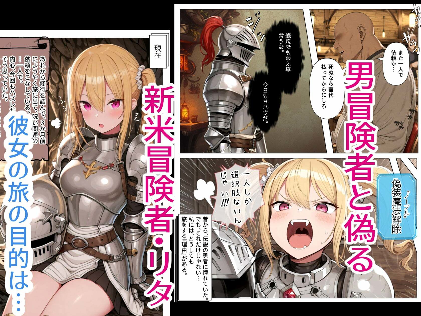 私の冒険日記は…敗北記録になりましたっ（はぁと） サンプル3ページ目