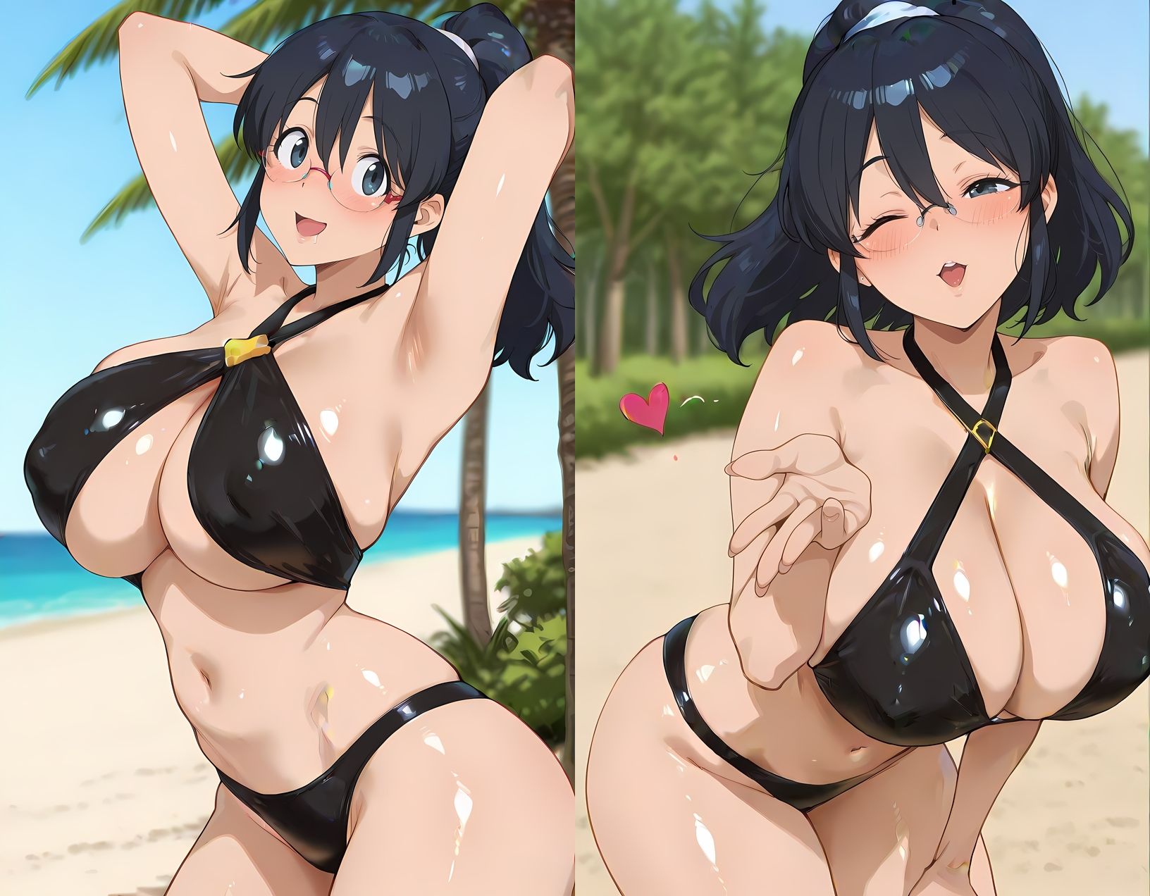 人妻のぺ◯ポンとイチャコスエッチ サンプル1ページ目