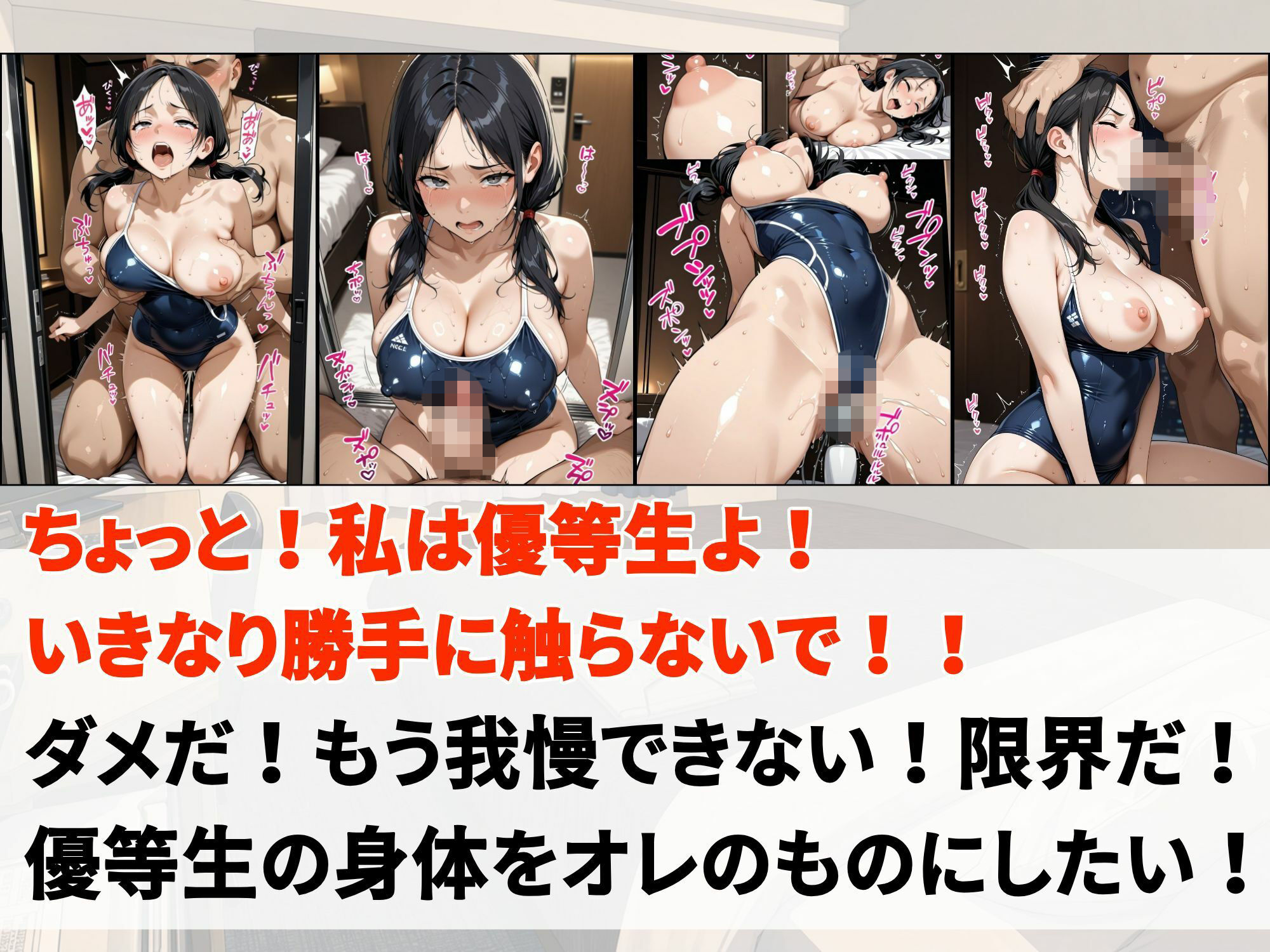 生意気優等生JKが初めてのP活で亀甲縛りにされ連続絶頂快楽堕ちした話  vol.2 九条沙織 サンプル4ページ目
