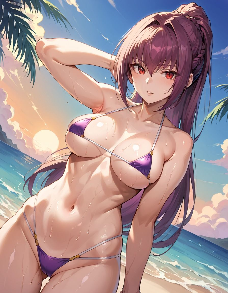 痴態が見えちゃう＃35 ス〇サハ編 サンプル2ページ目