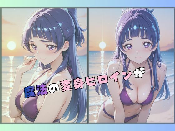 大人になった魔法少女、海で愛されスパンキング2 サンプル1ページ目