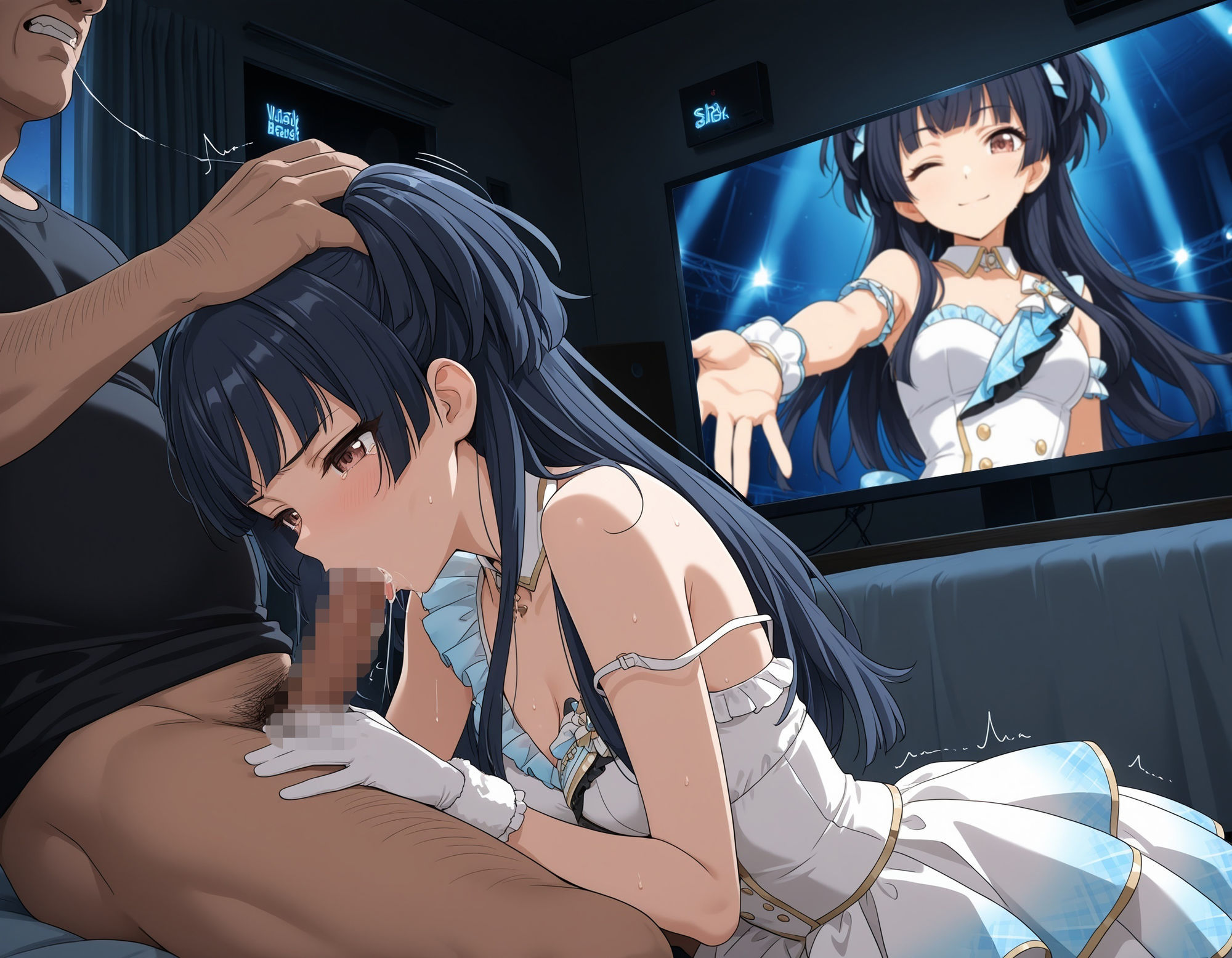 汚されたアイドル 〜黛冬●子〜【500枚】 サンプル5ページ目
