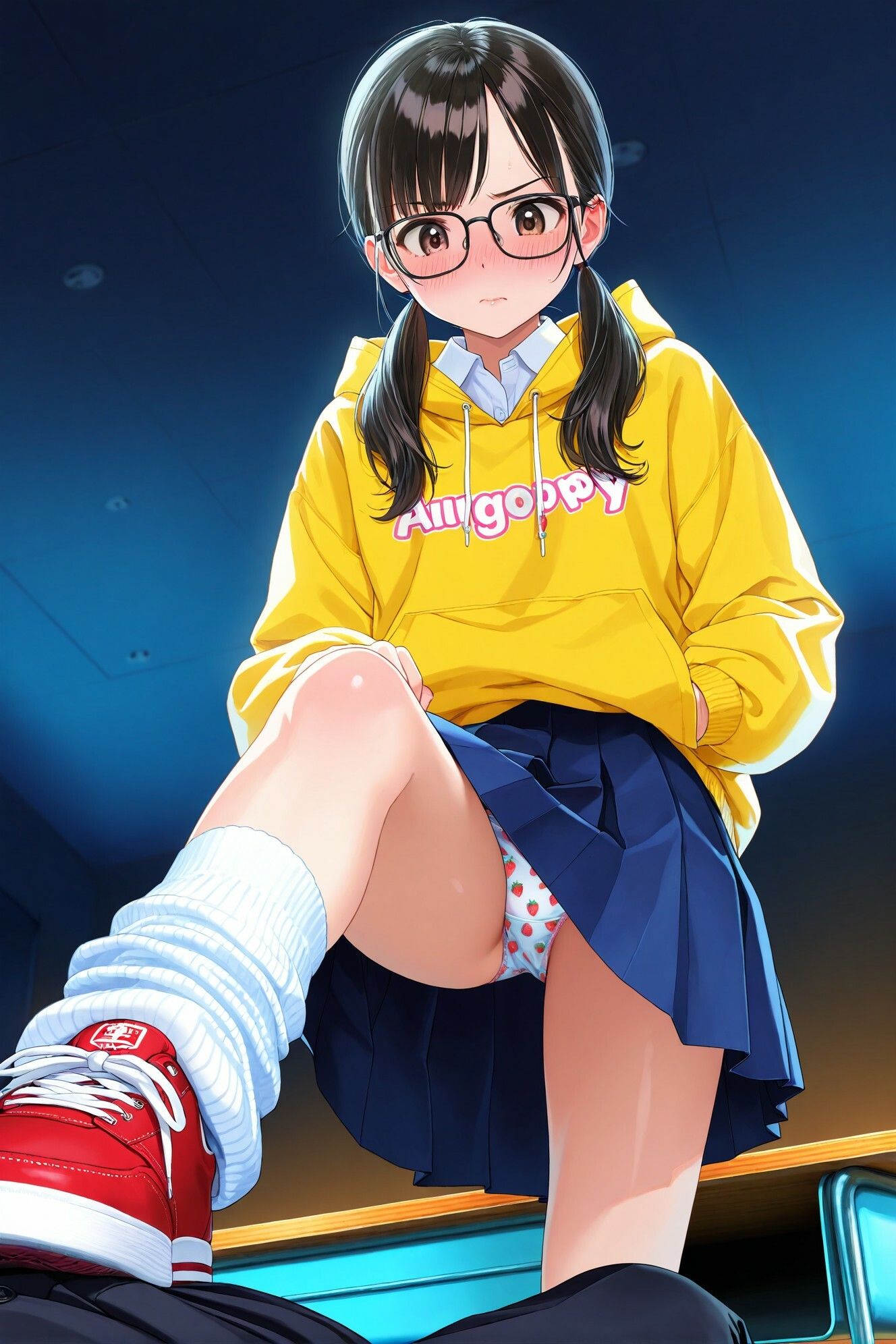 ルーズソックスJKの踏みつけパンチラ  Vol.2 サンプル8ページ目