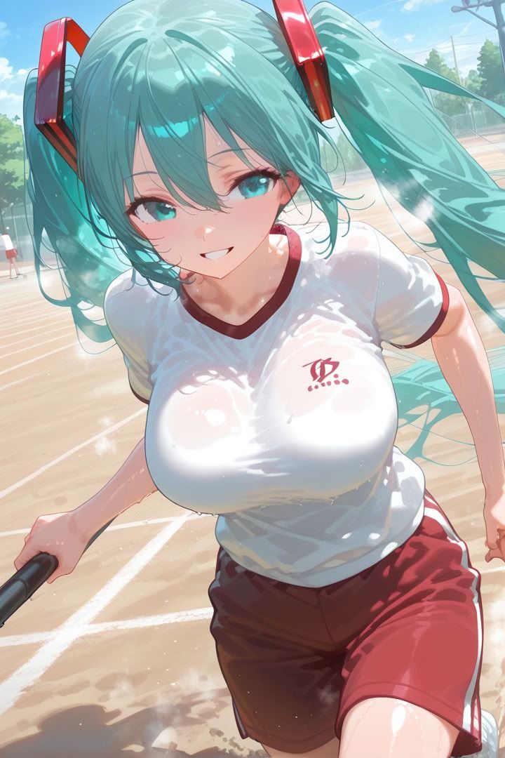 催●運動会 初音ミク サンプル1ページ目
