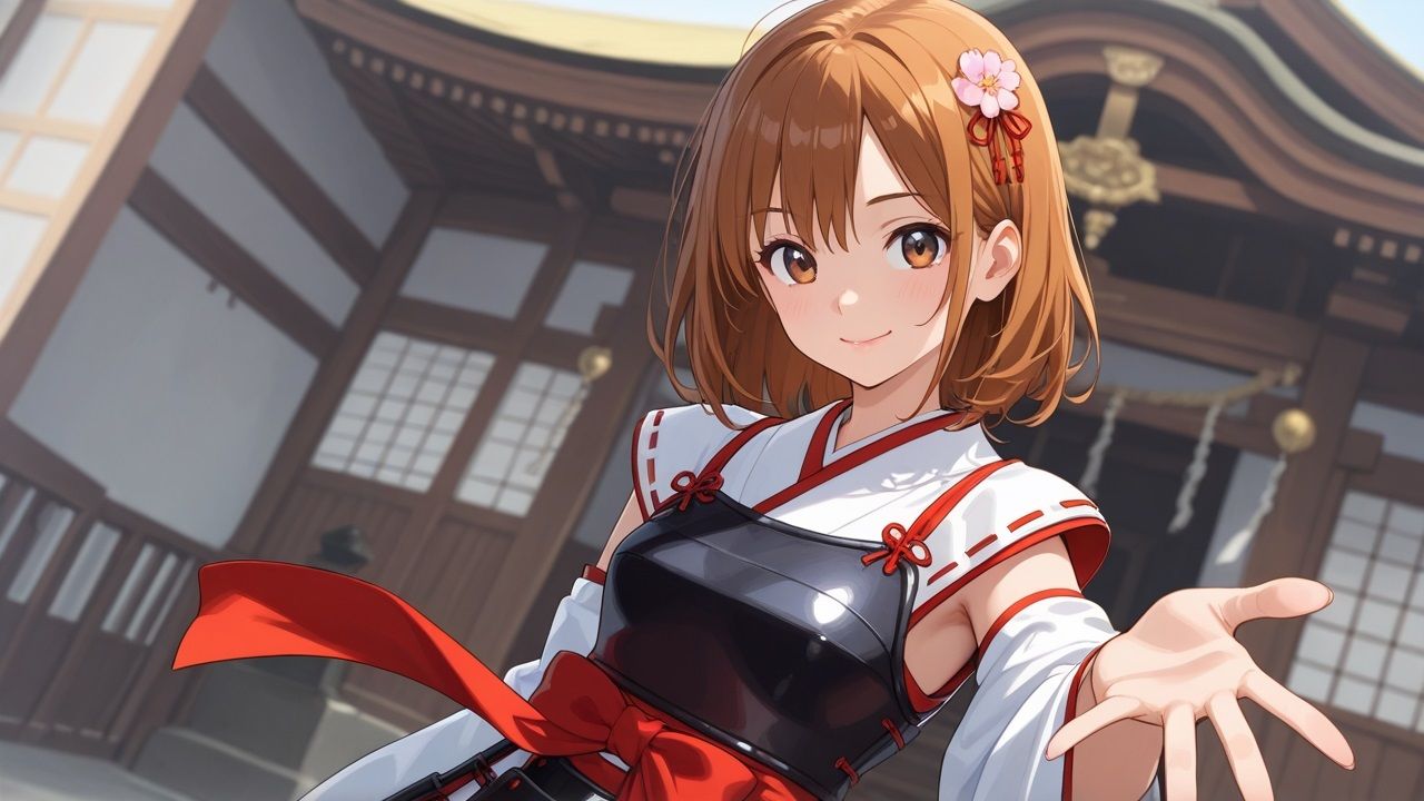 ［一般］ 戦巫女の女の娘 サンプル2ページ目