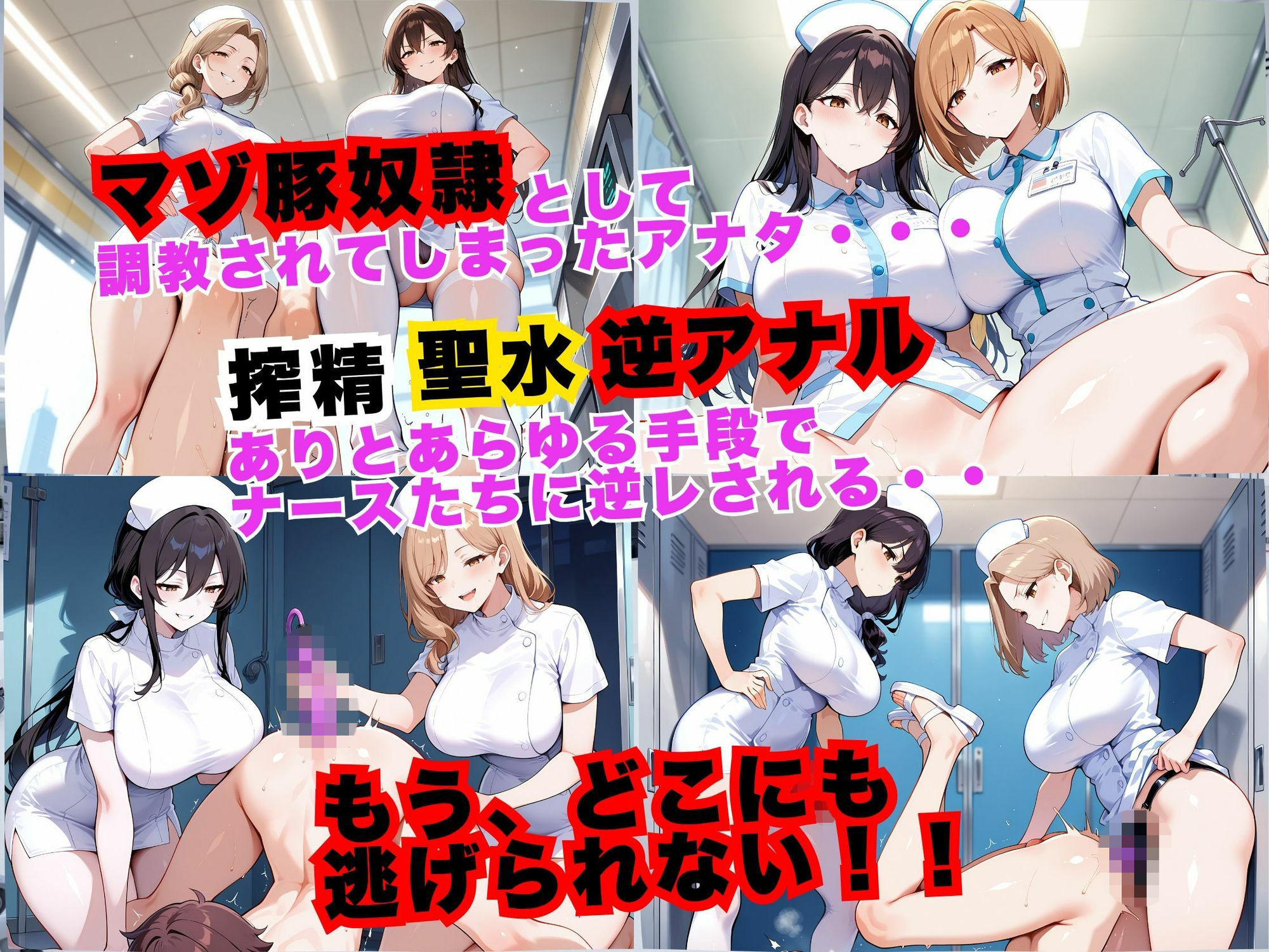逆レナースのマゾ豚診察記録vol.1 サンプル6ページ目