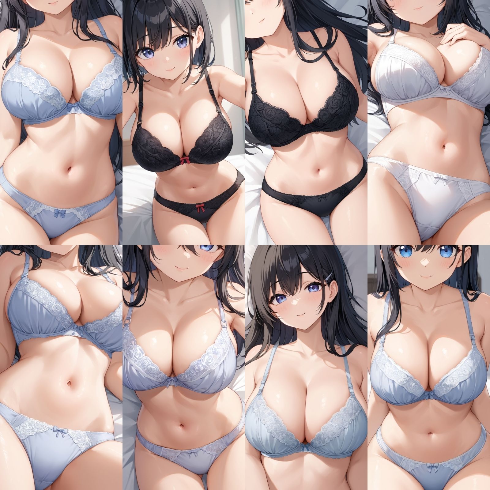 -ベッド編-巨乳セフレの近距離下着 Vol.1-2【500枚】 サンプル1ページ目