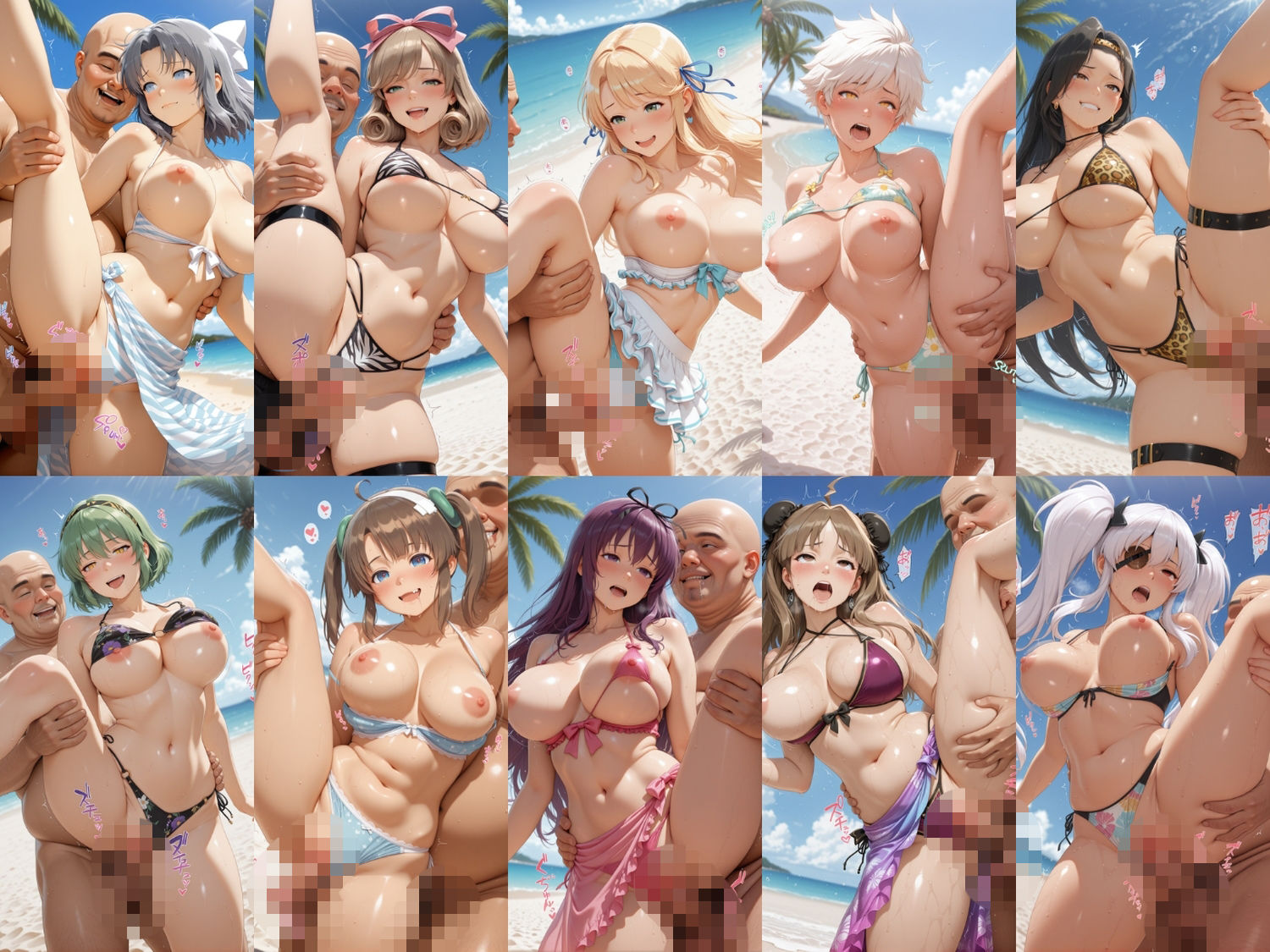 【総集編】閃●カグラ サンプル6ページ目