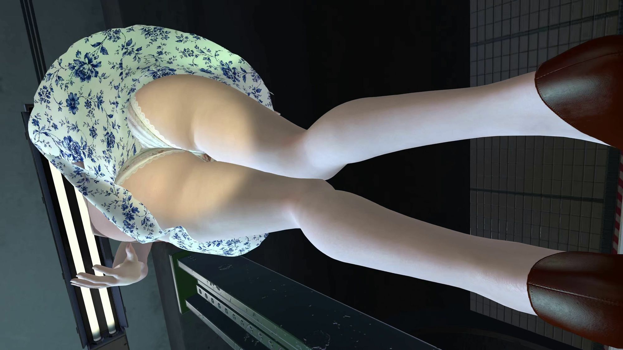 【4K60fps】電車対面パンチラ2 〜 日常に潜む秘め事 〜 神代優菜-Part1 サンプル9ページ目