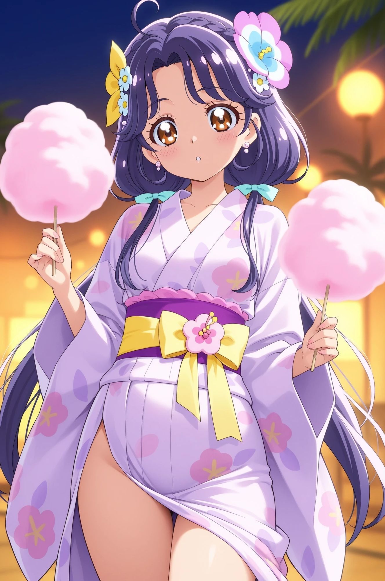 虹かけ誌  プリキュア  イラスト集20     涼村さんご  …見えた？！ サンプル8ページ目