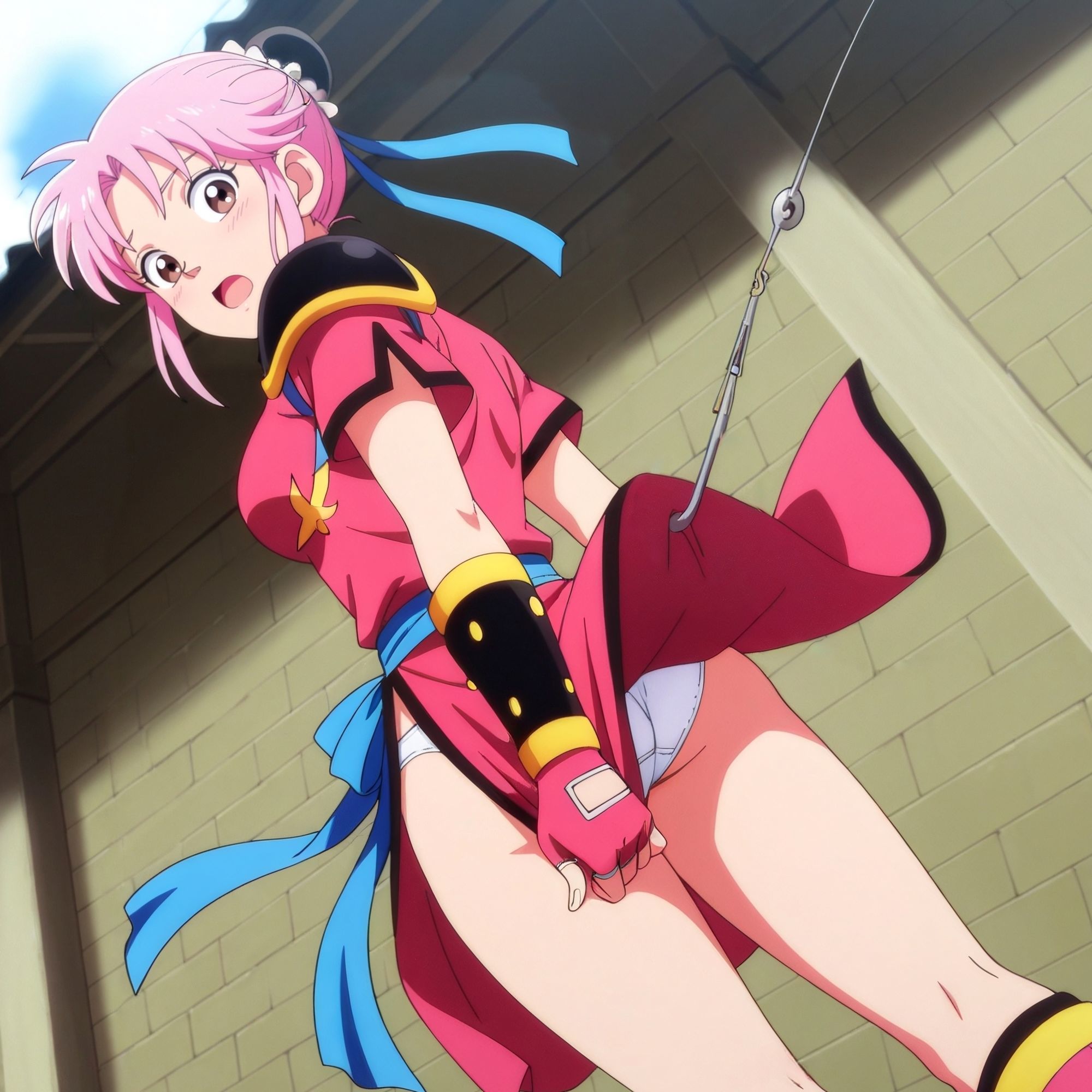 武闘家マ〇ムパンチラCG集2（全100枚）＋簡易パンチラアニメ10本セット_model2 サンプル2ページ目