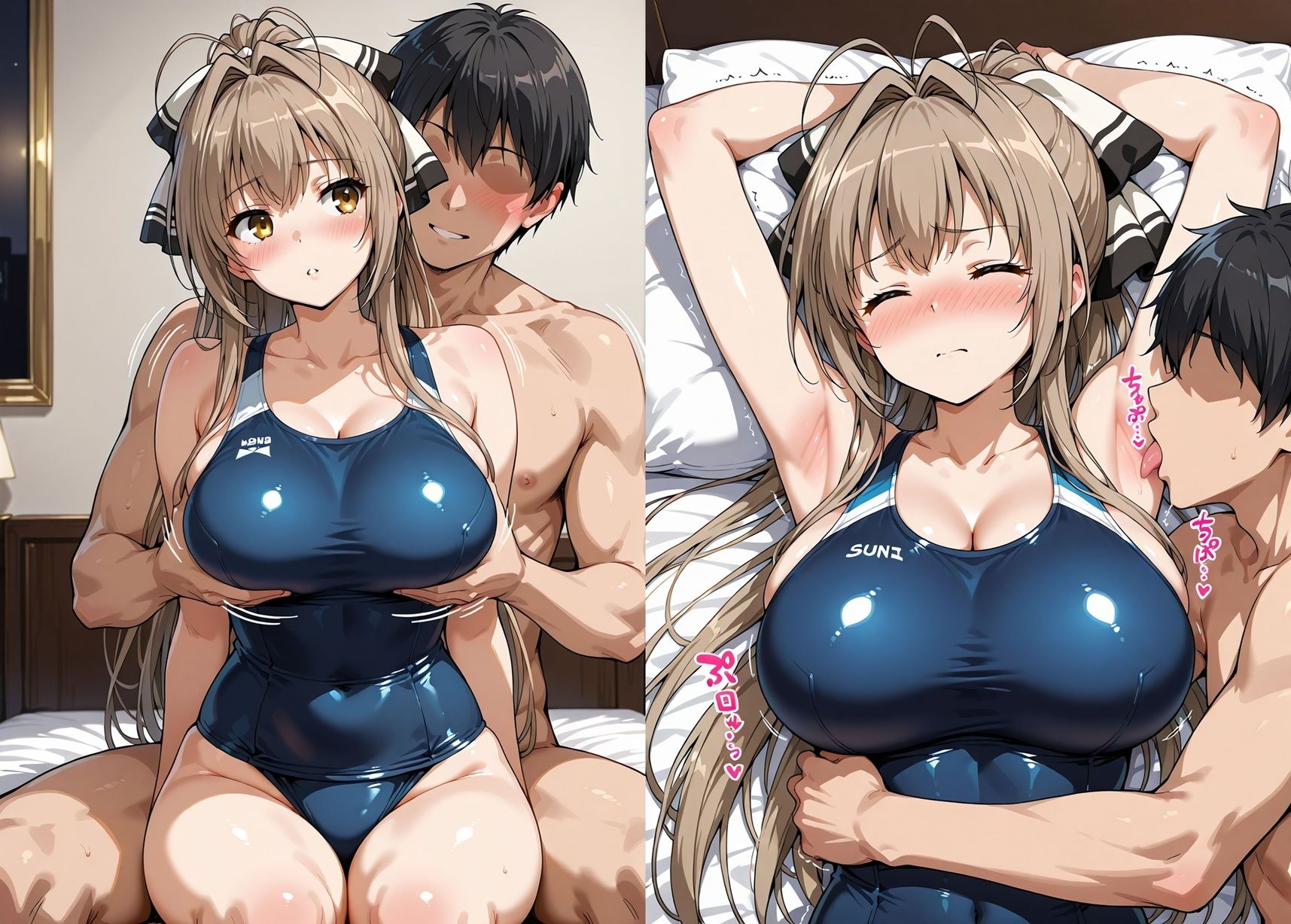 水着えっち  いすず サンプル1ページ目